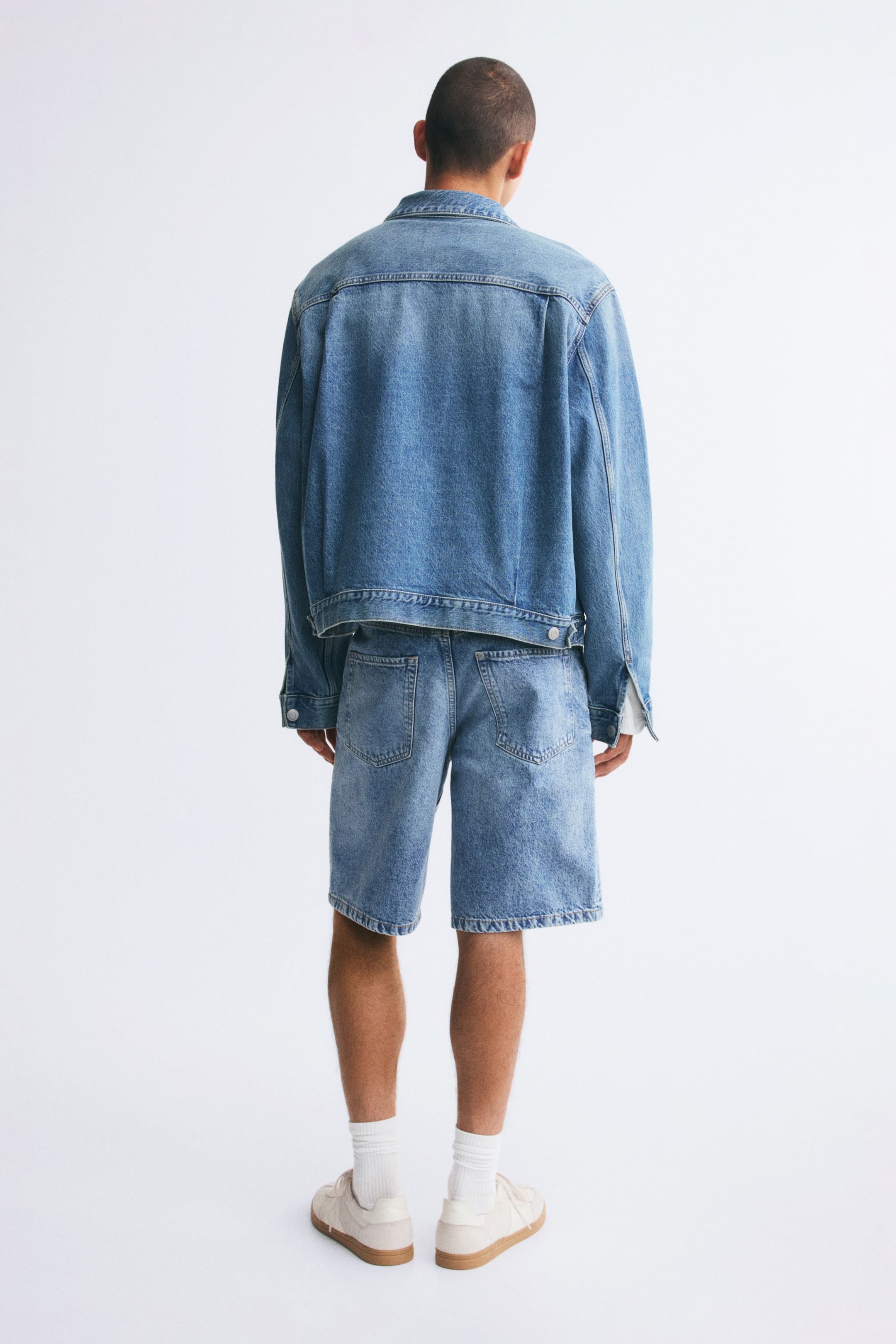 Relaxed Denim Shorts