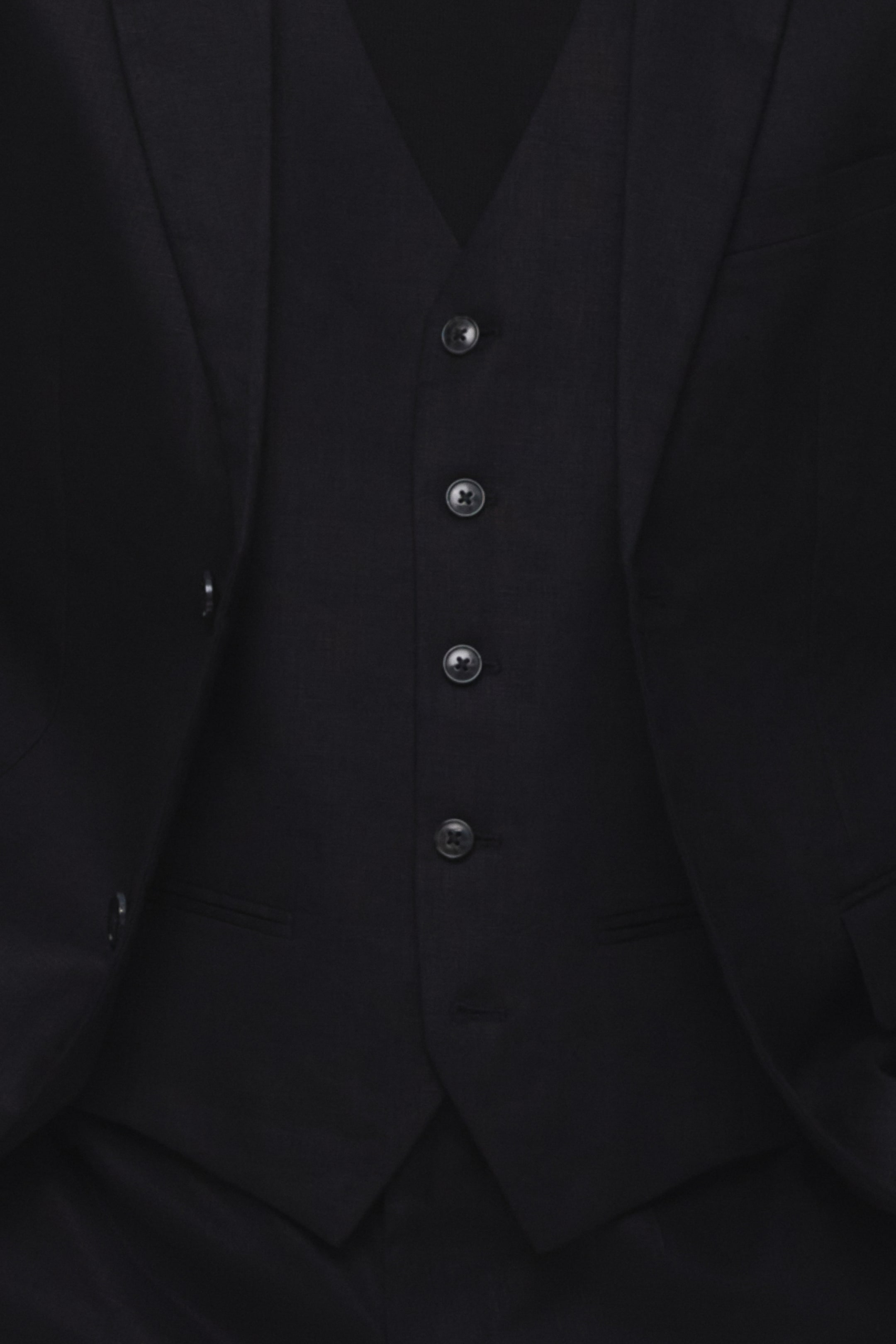 Мужские жилеты H&M Slim-Fit Linen Suit Vest — фото 3