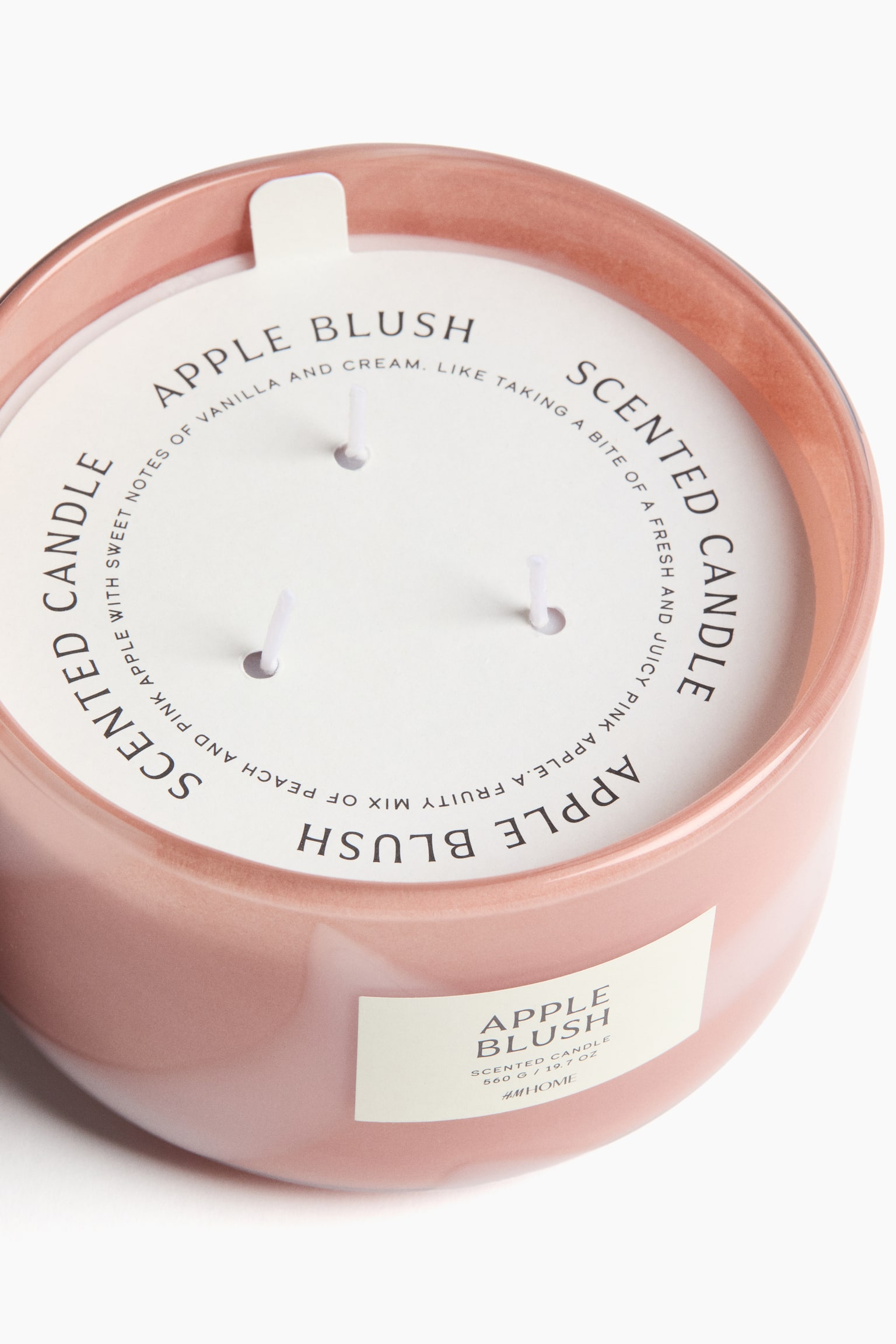 Duża świeca zapachowa w szklanym pojemniku - Apple Bush/Vanilla Patchouli - 2