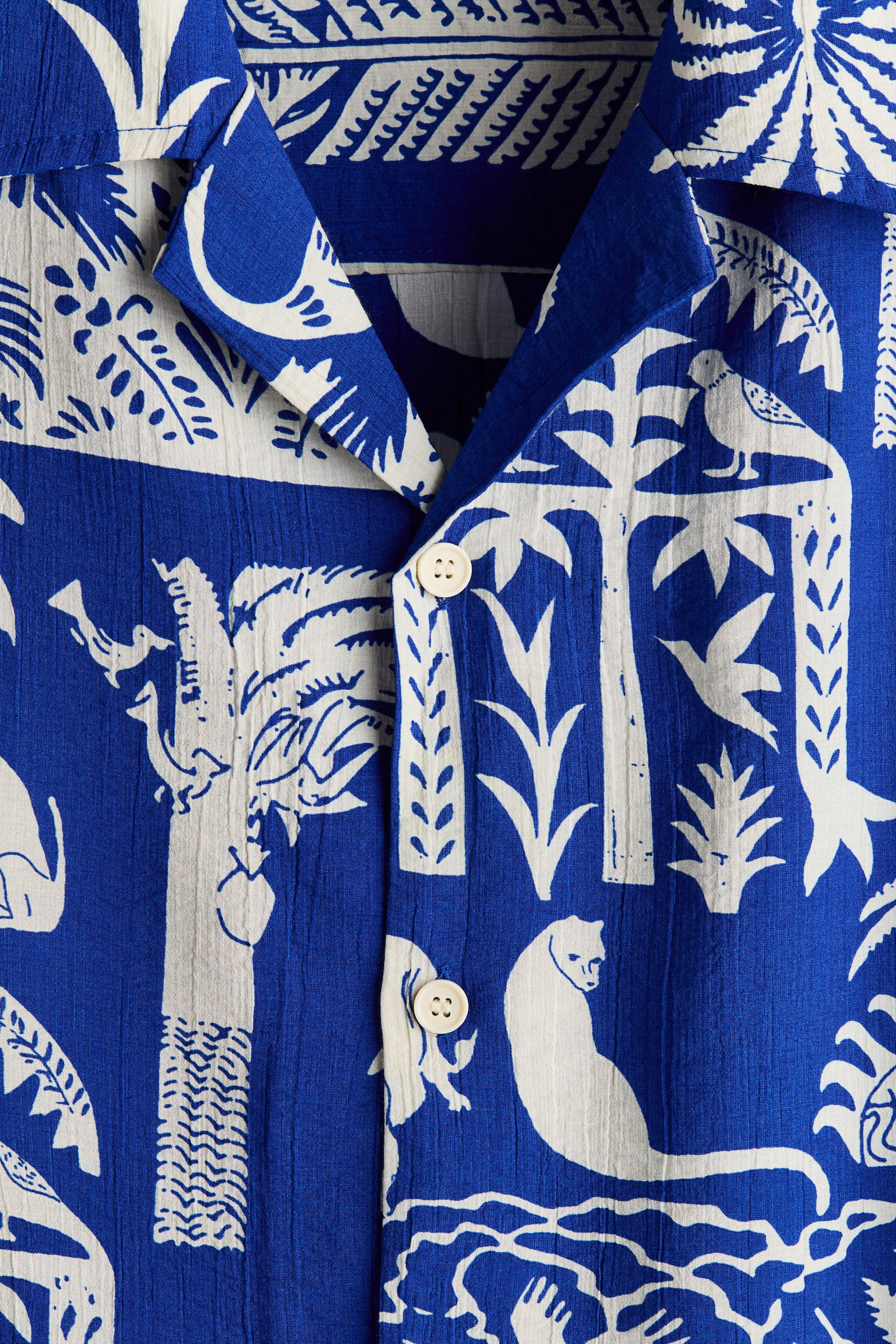 Relaxed-Fit Printed Resort Shirt
