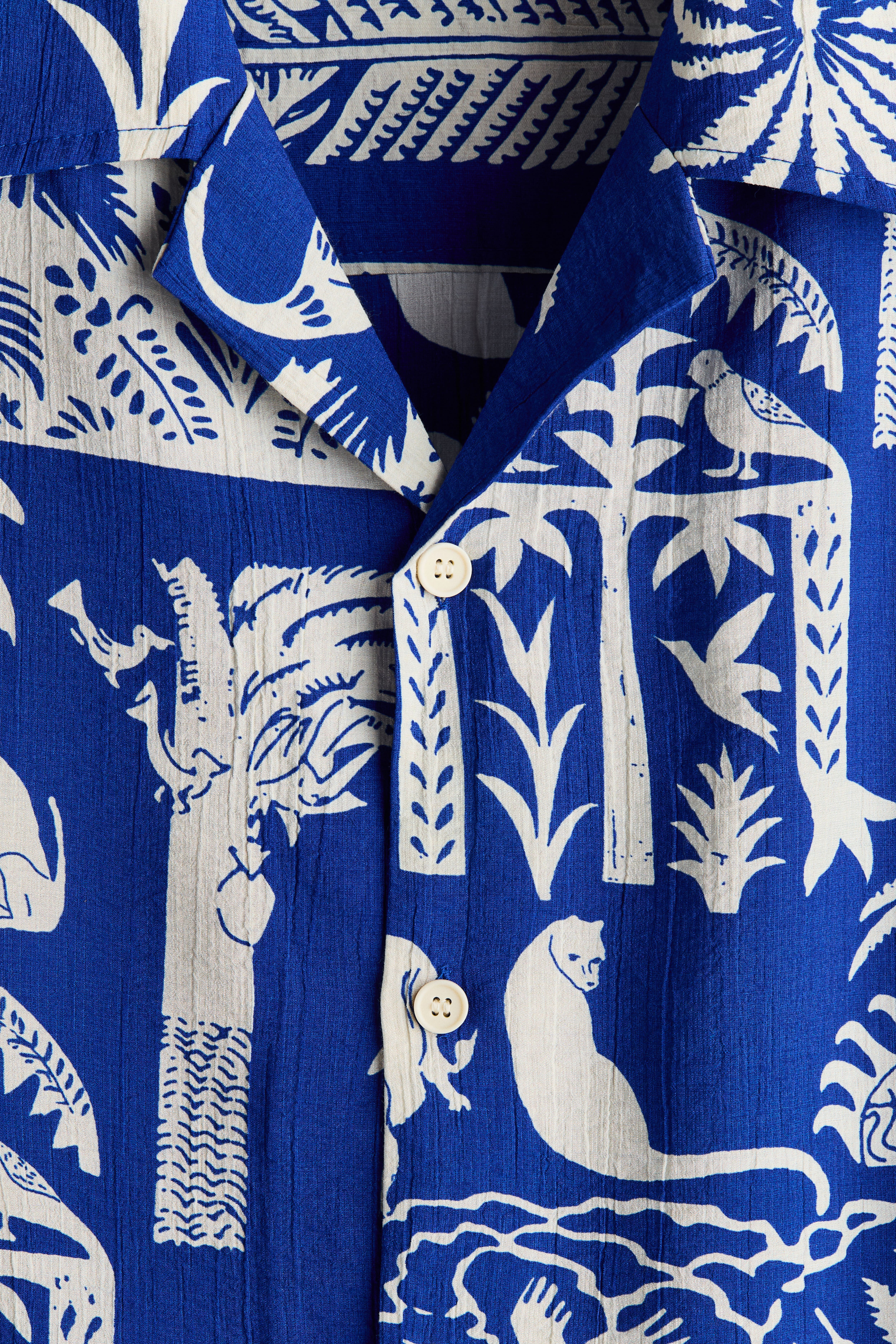 Relaxed-Fit Printed Resort Shirt
