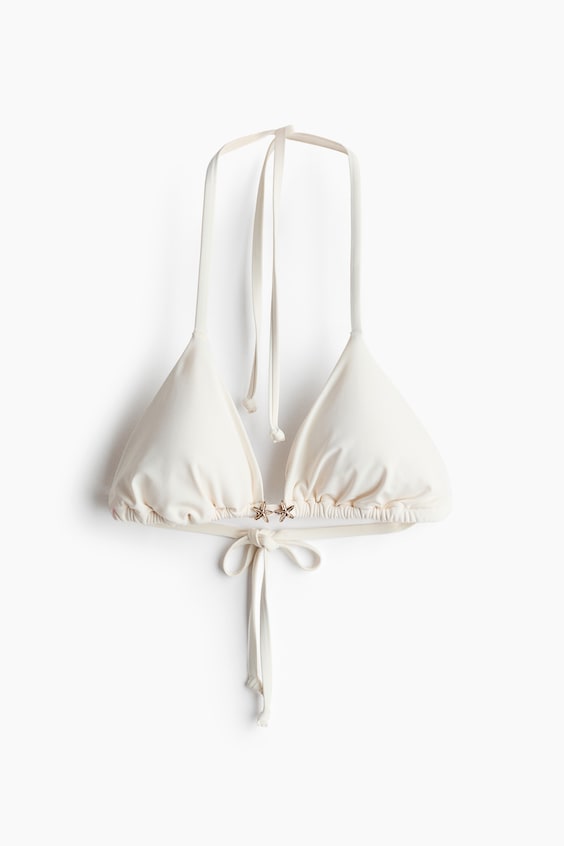 Верх бикини, уплотнённая чашка, треугольные чашки — H&M
