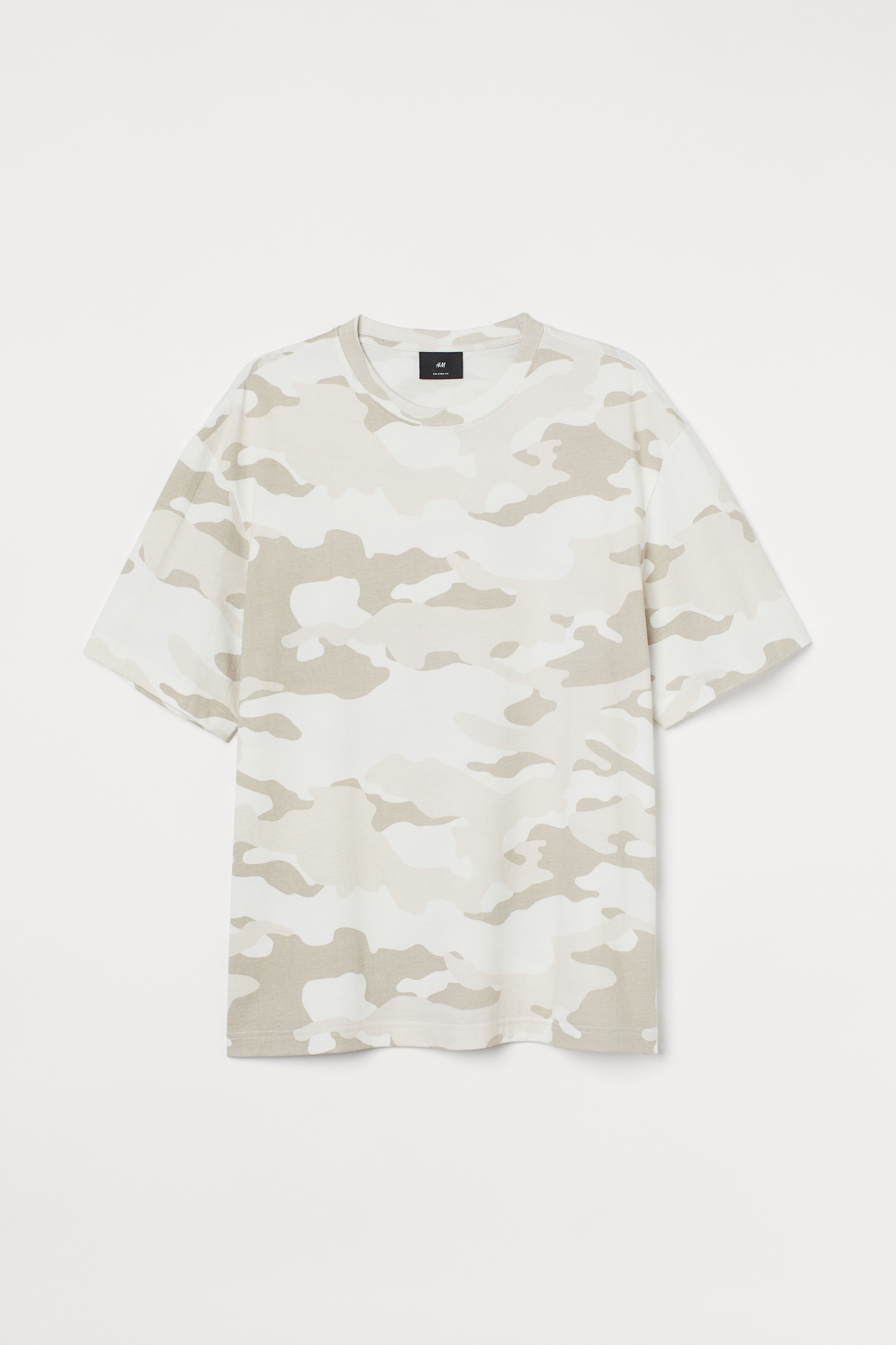 Loose Fit Printed T shirt