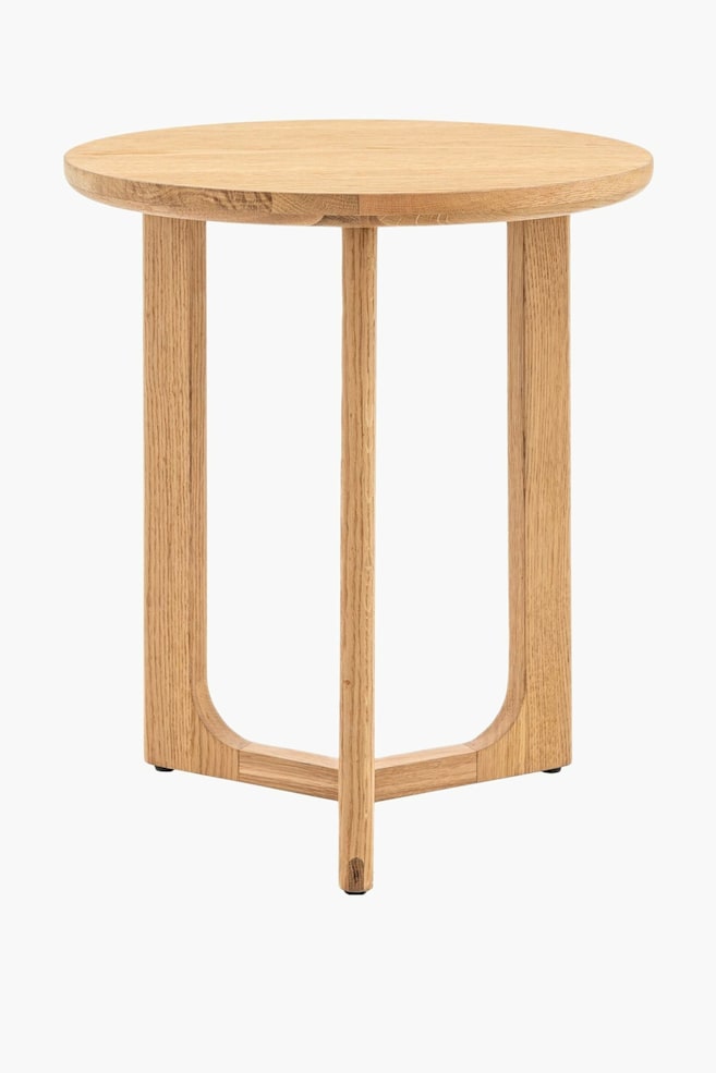 Wooden Side Table - Natural - 1