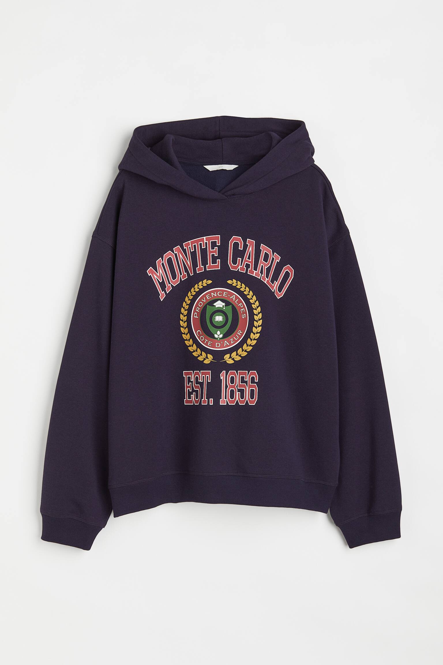 Áo hoodie in hình - Màu xanh dương đậm/Monte Carlo - 1