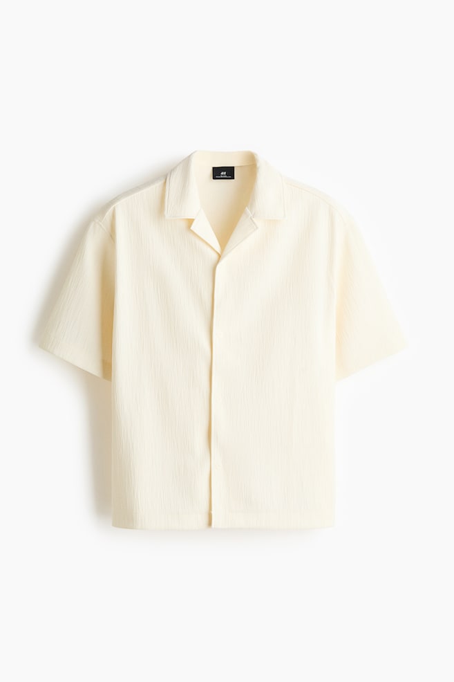Camicia bowling Relaxed Fit - Cream/Nero - 1