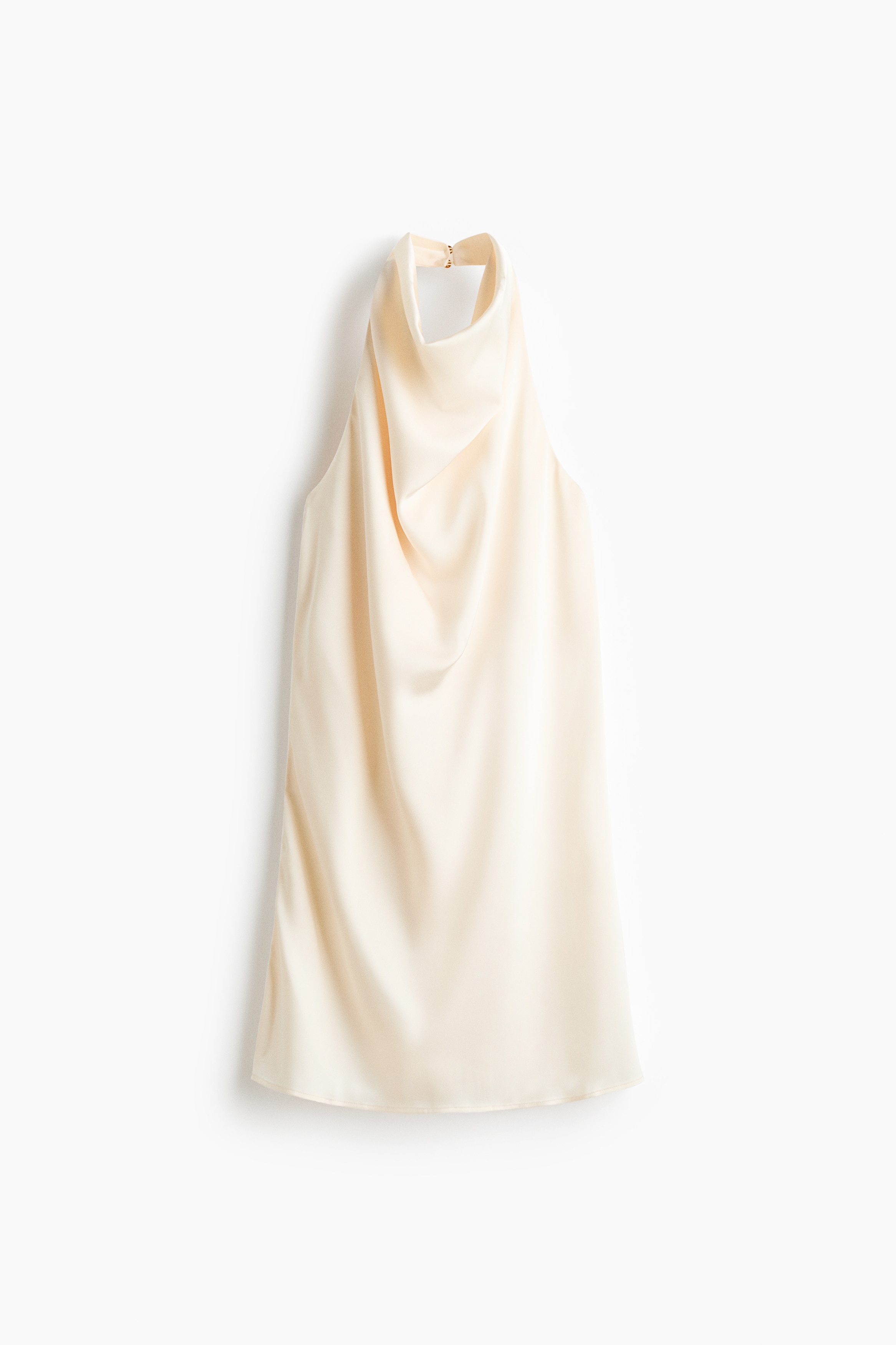 Satin Halterneck Dress