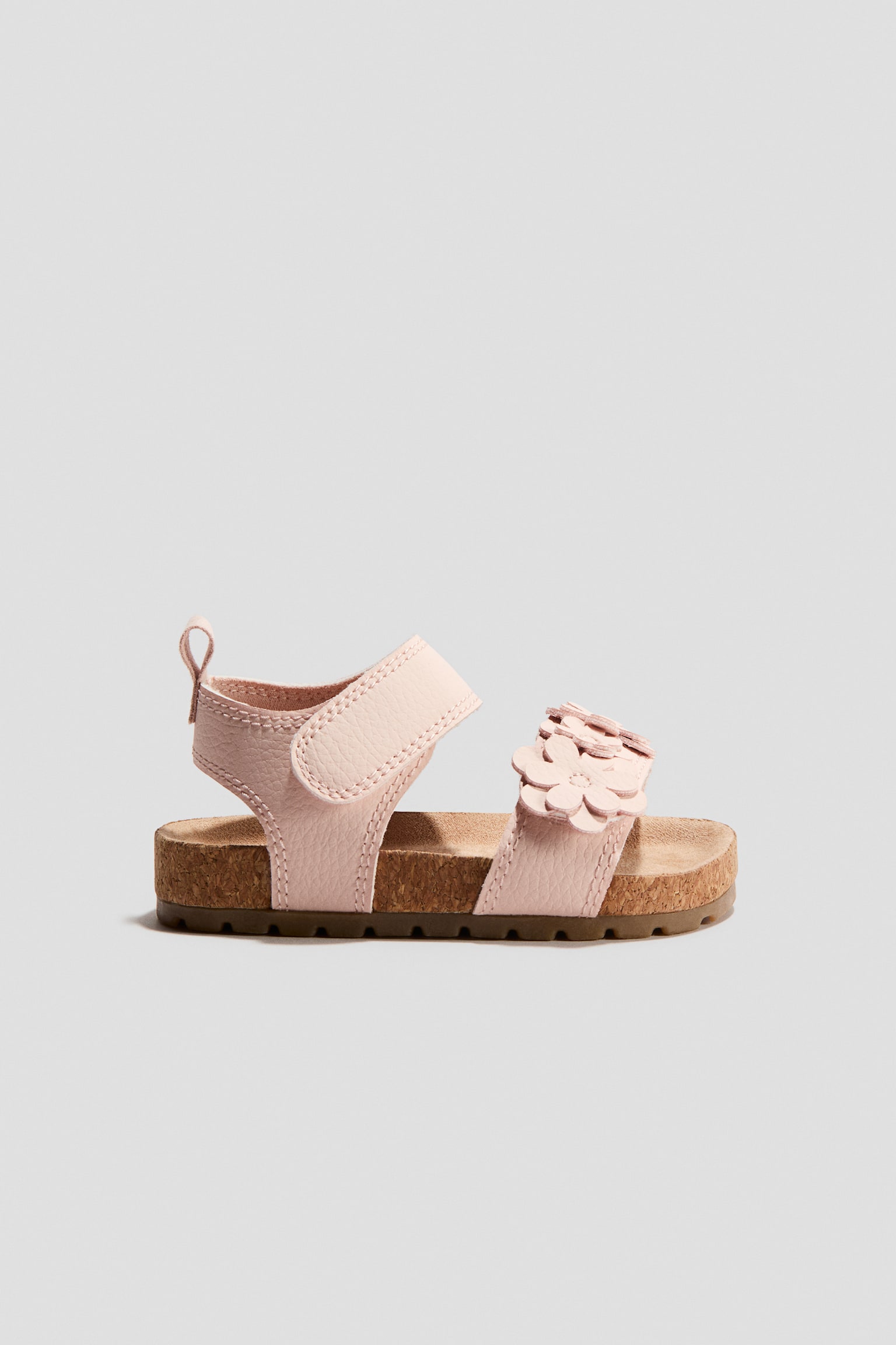 Sandalias - Rosa claro/Flores/Beige oscuro/Verde caqui claro/Rosa tenue claro/Azul marino