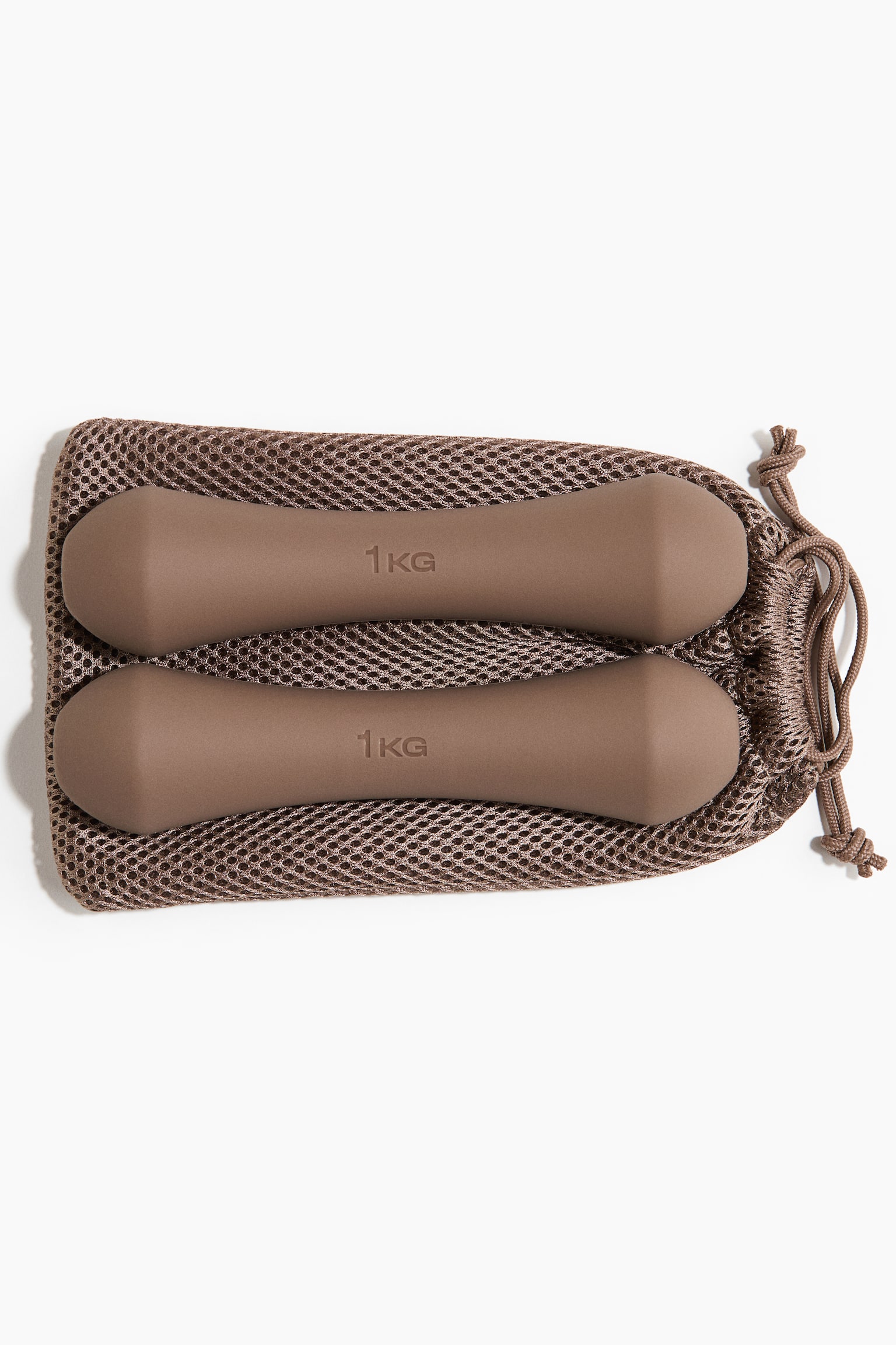 2入矽膠啞鈴 - 深米色 - 5