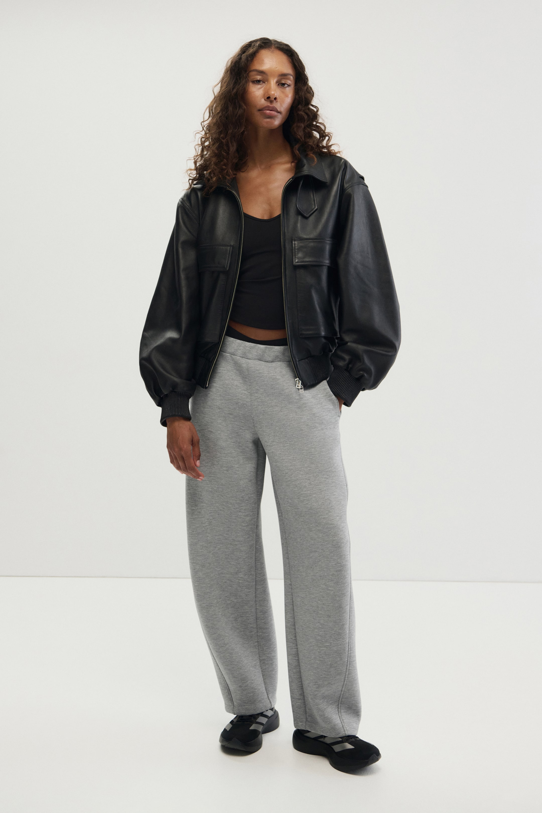 View larger image: Sports scuba joggers - Light grey - Ladies | H&M IN 1