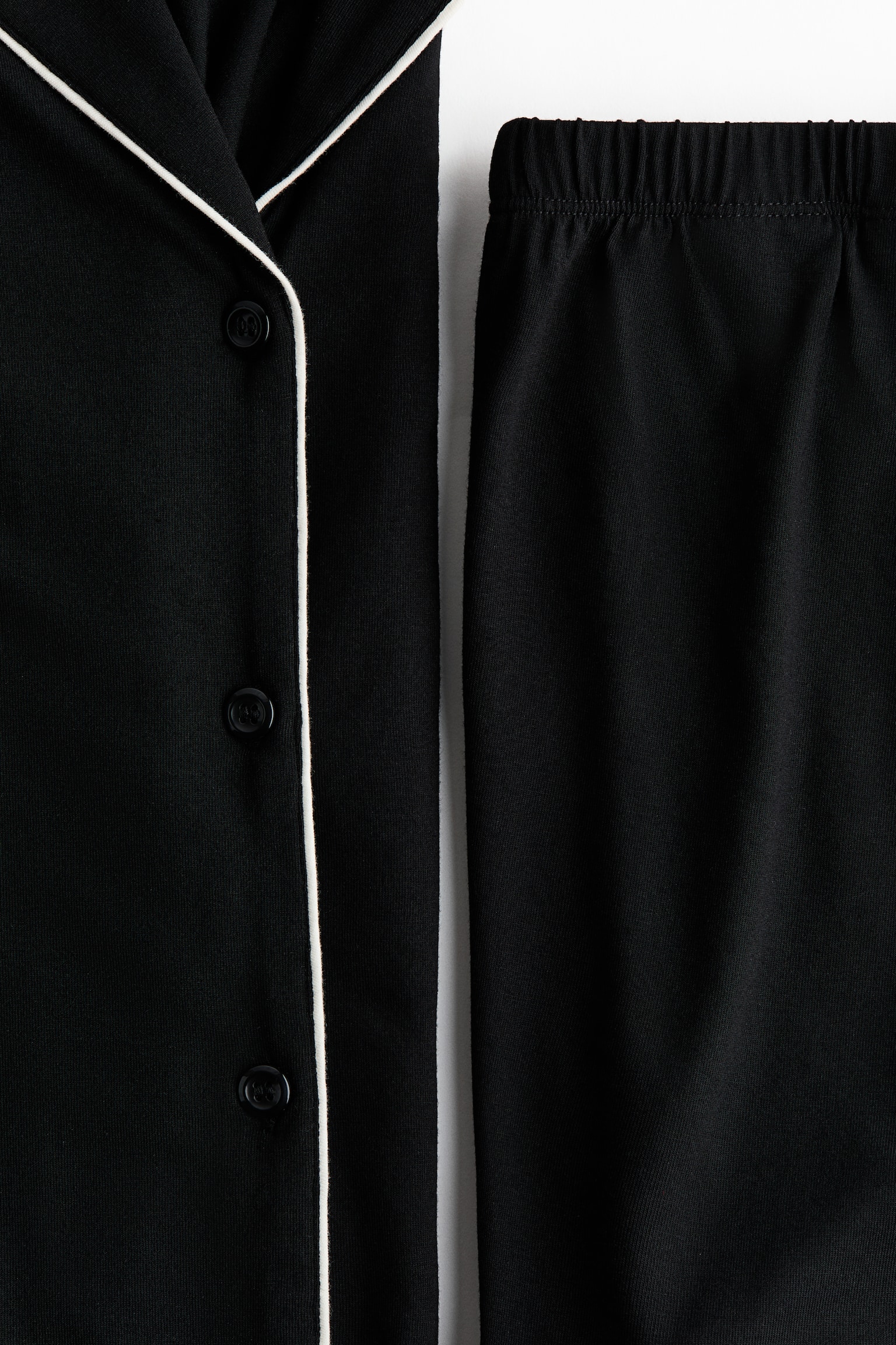 MAMA Before & After Viscose-blend pyjamas - Black - 5