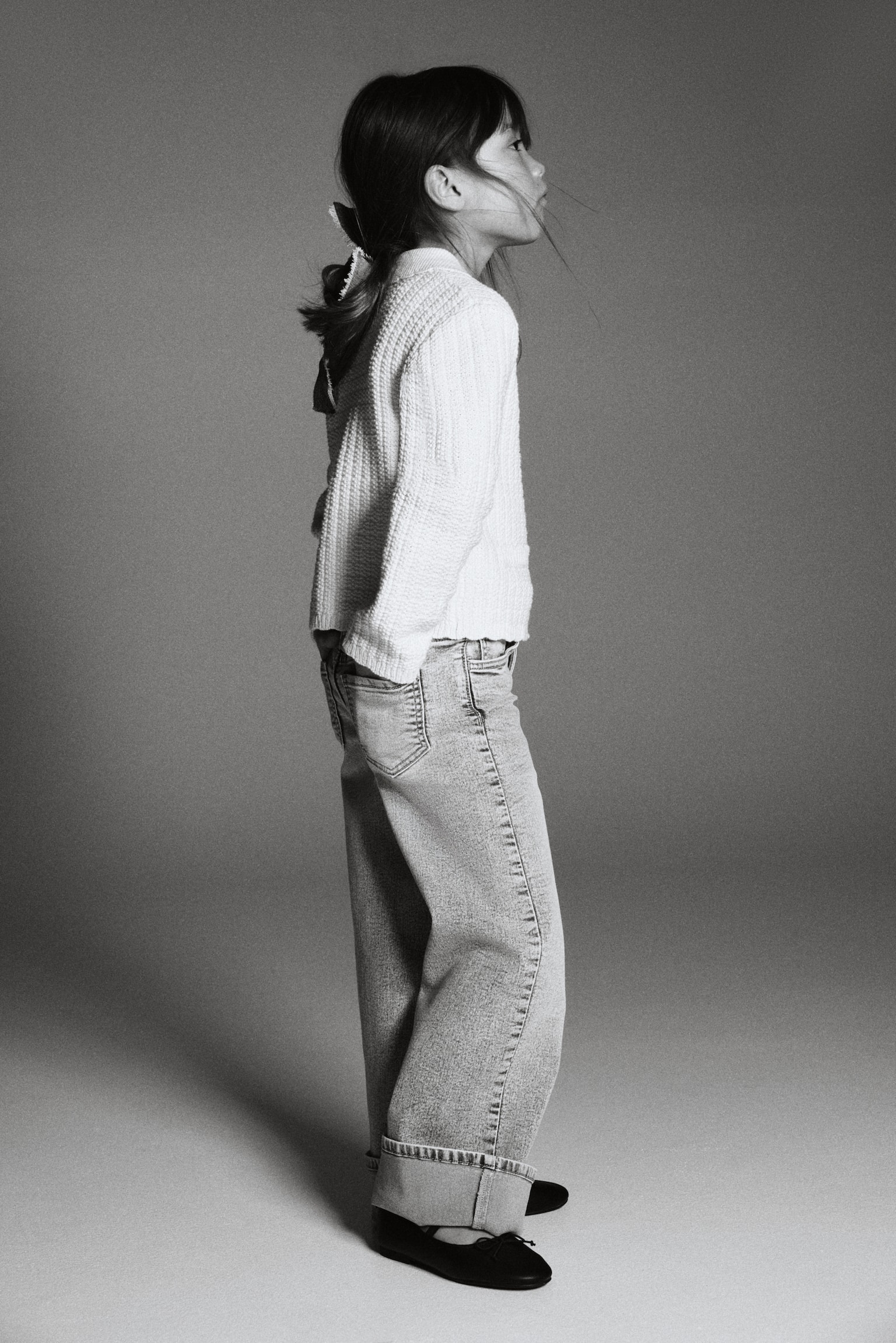 Superstretch Wide Leg Jeans - כחול ג'ינס בהיר/כחול ג'ינס כהה/כחול ג'ינס משופשף - 3