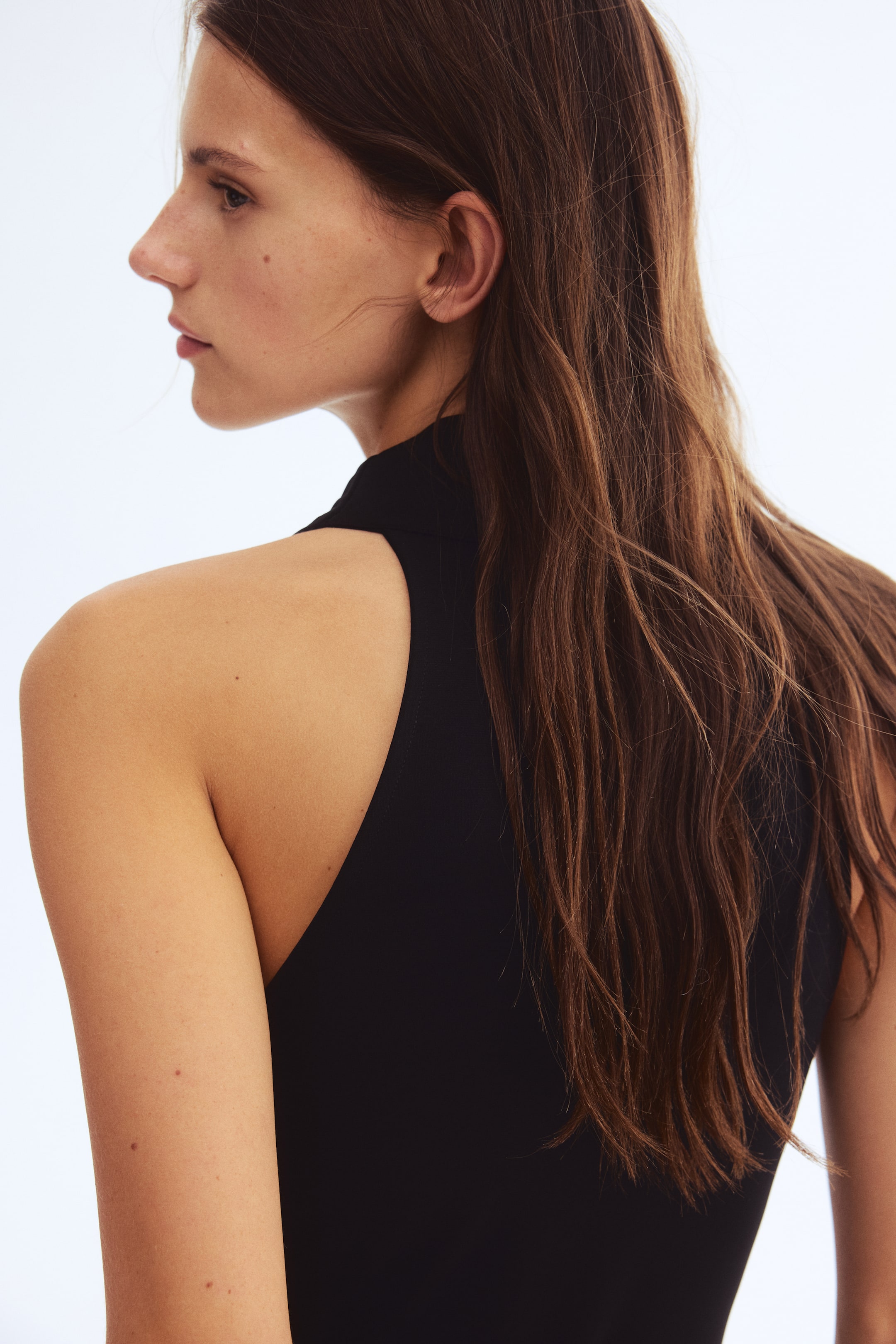 View larger image: Cowl-neck body - Black - Ladies | H&M US 1