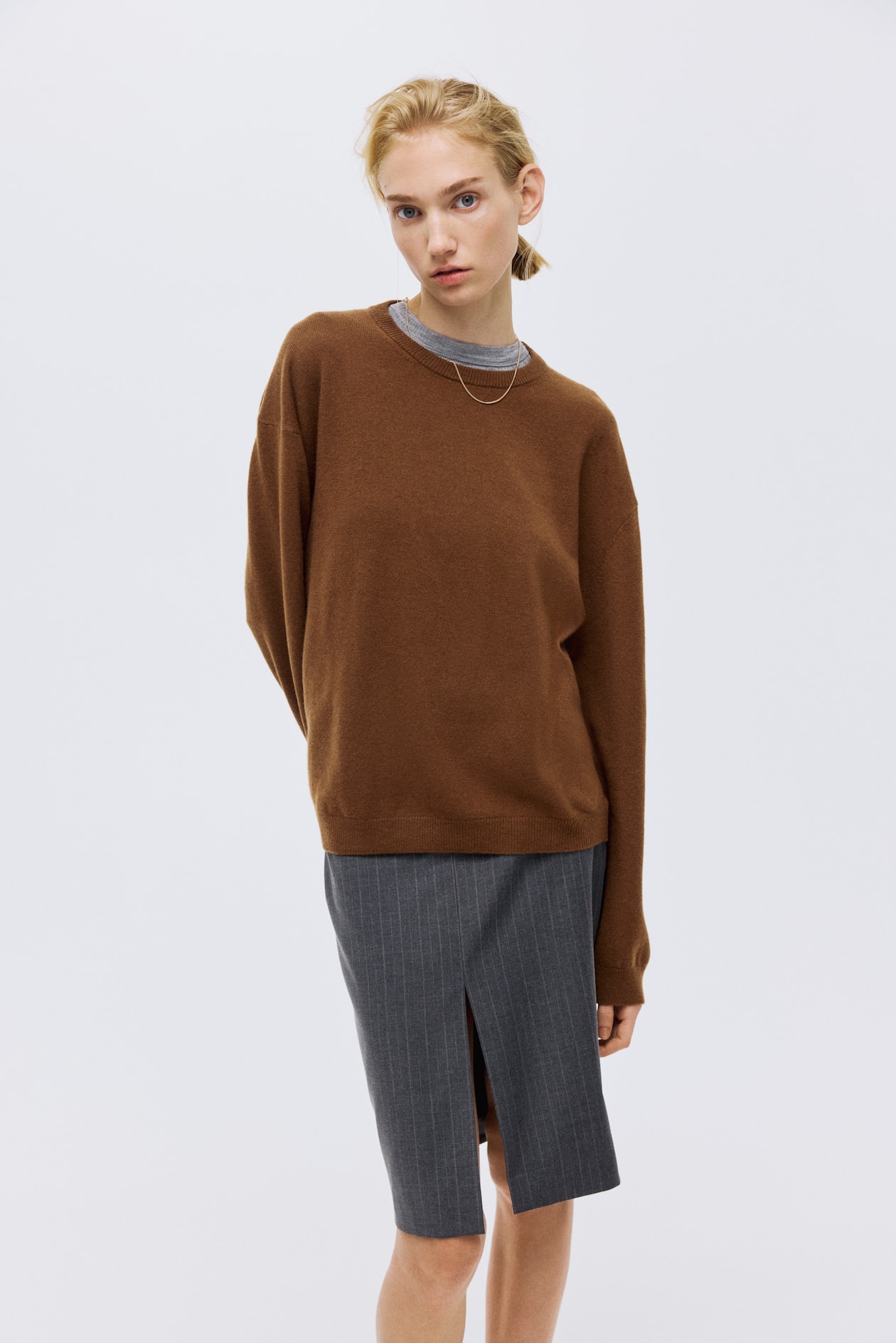 Fine-Knit Cashmere Sweater - image 4