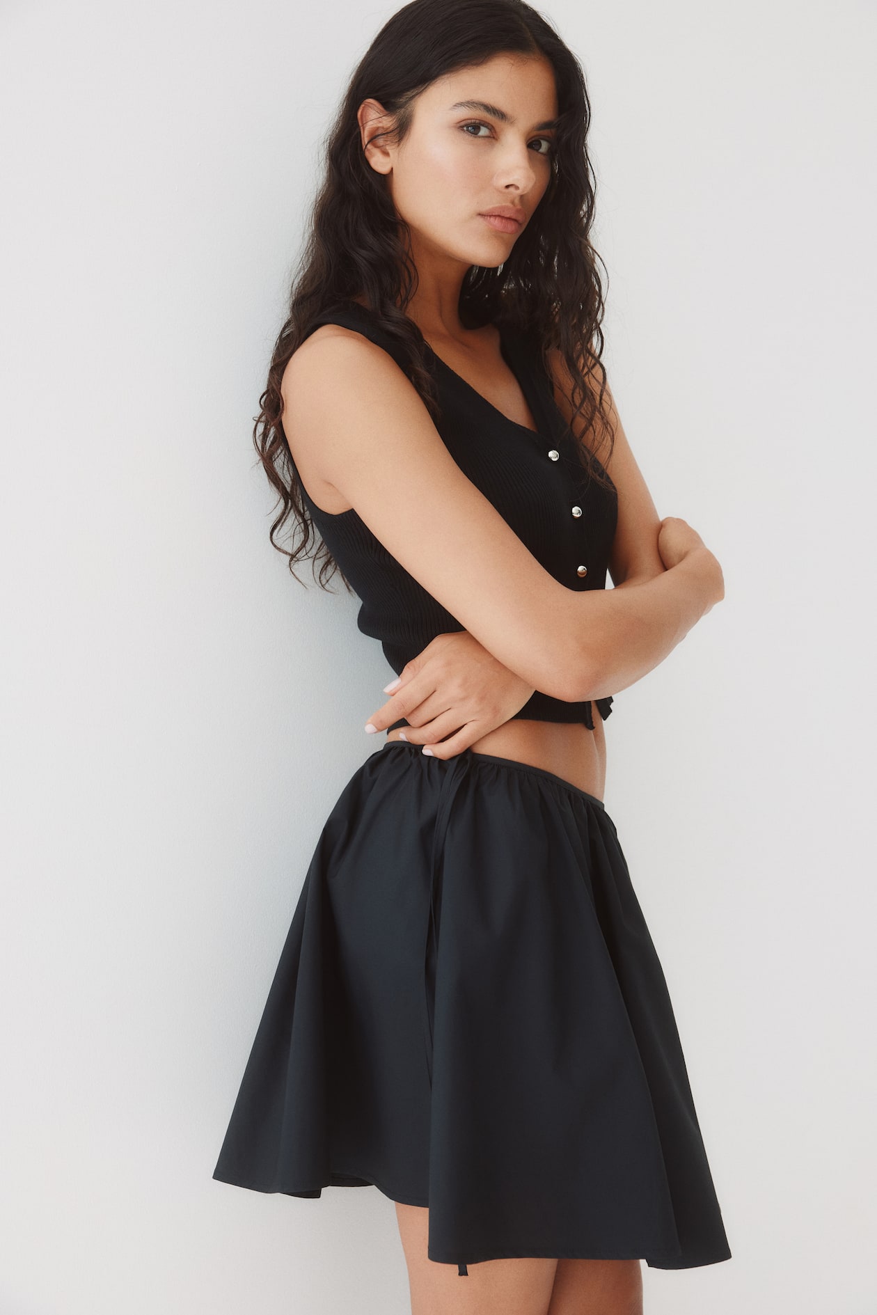 Button-Front Sweater Vest - image 5