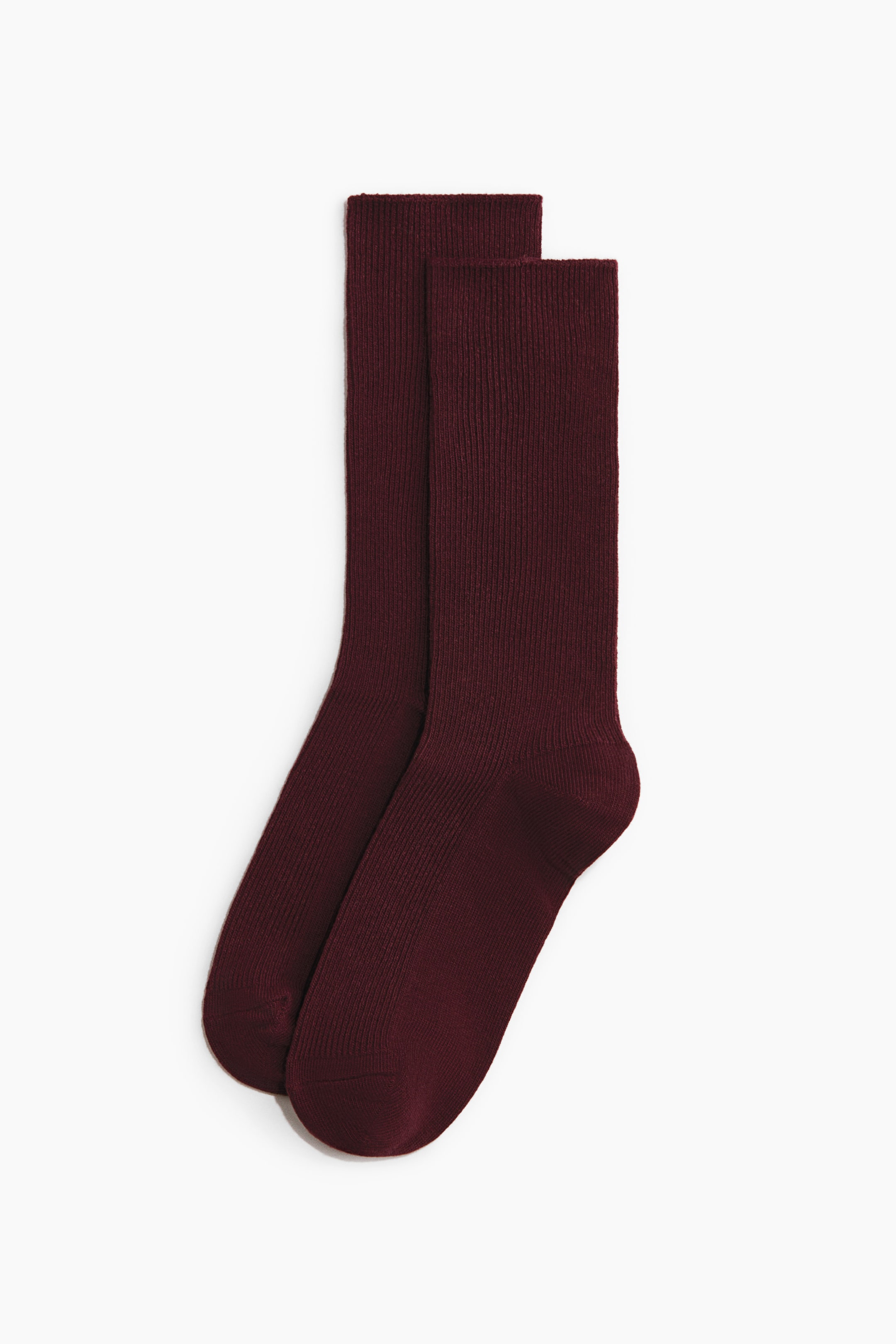 Lot de 3 paires chaussettes côtelées