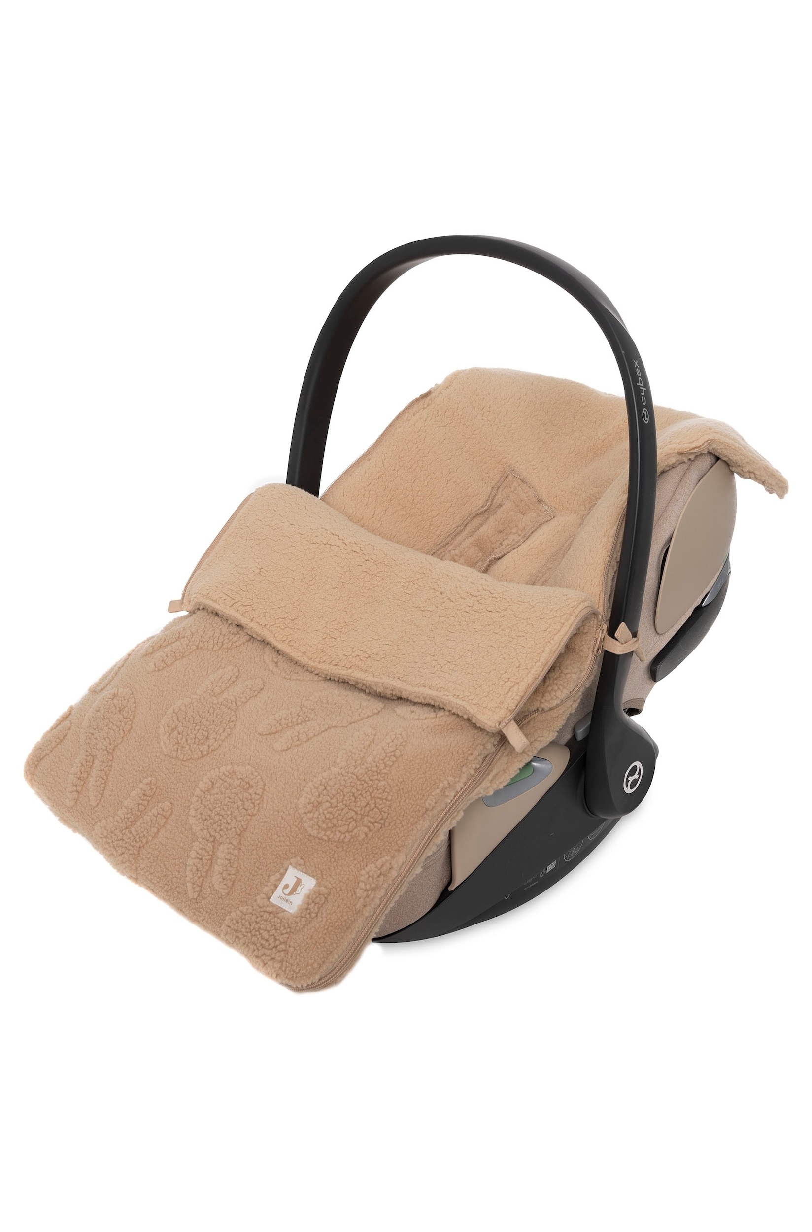 Footmuff For Car Seat Miffy Jacquard-Miffy Jacquard Teddy/biscuit
