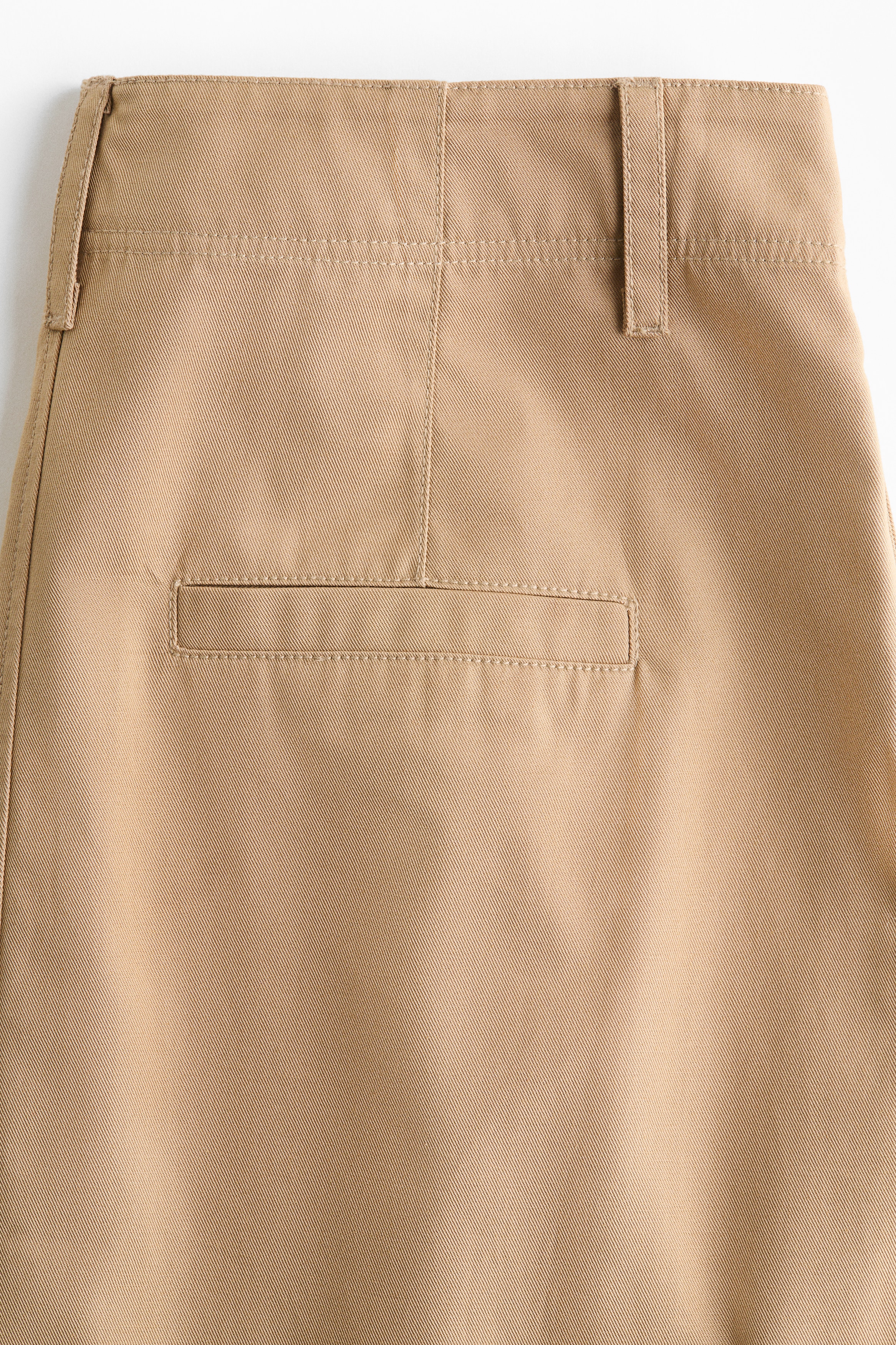 Cotton twill skirt