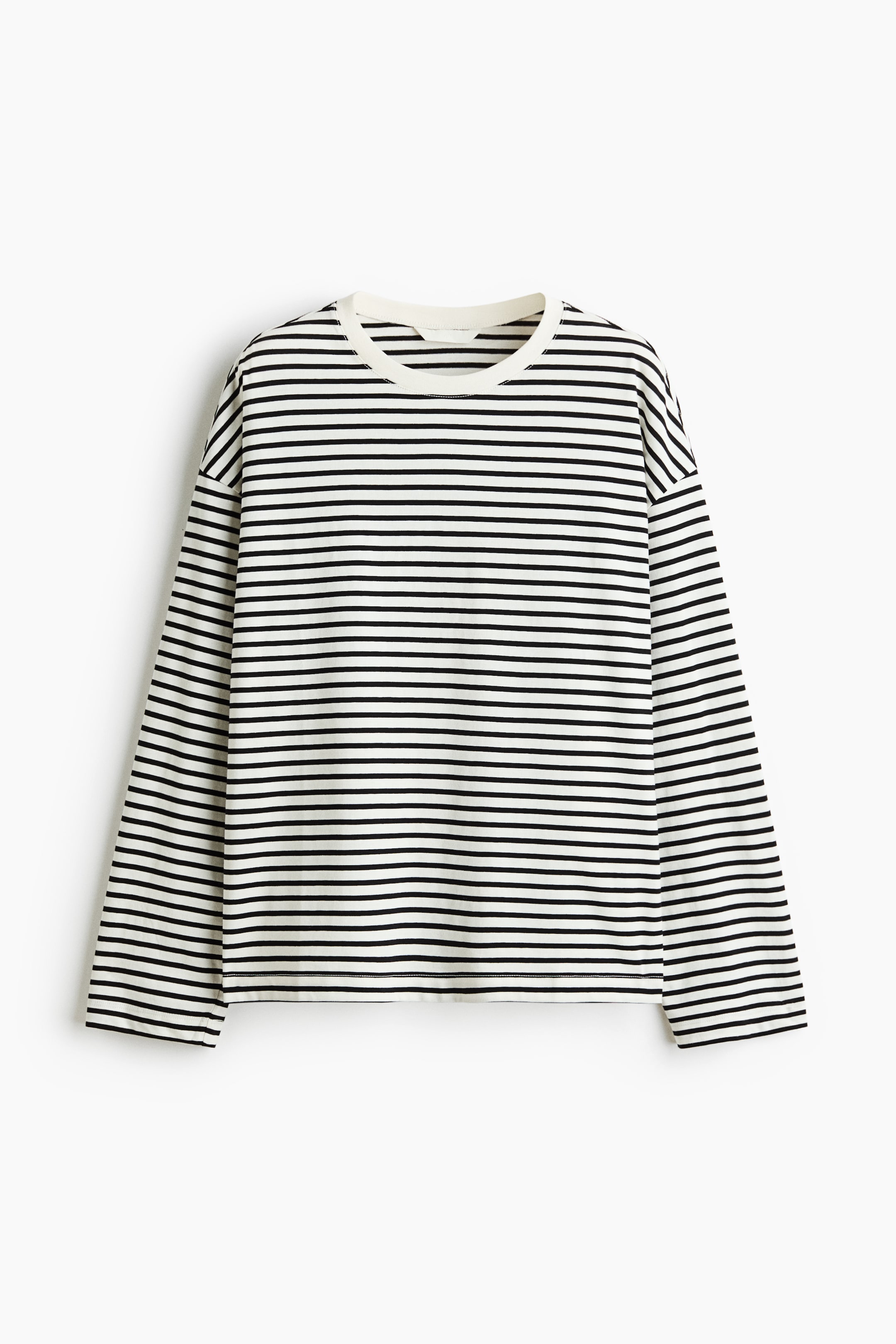 Long-Sleeved Cotton Top