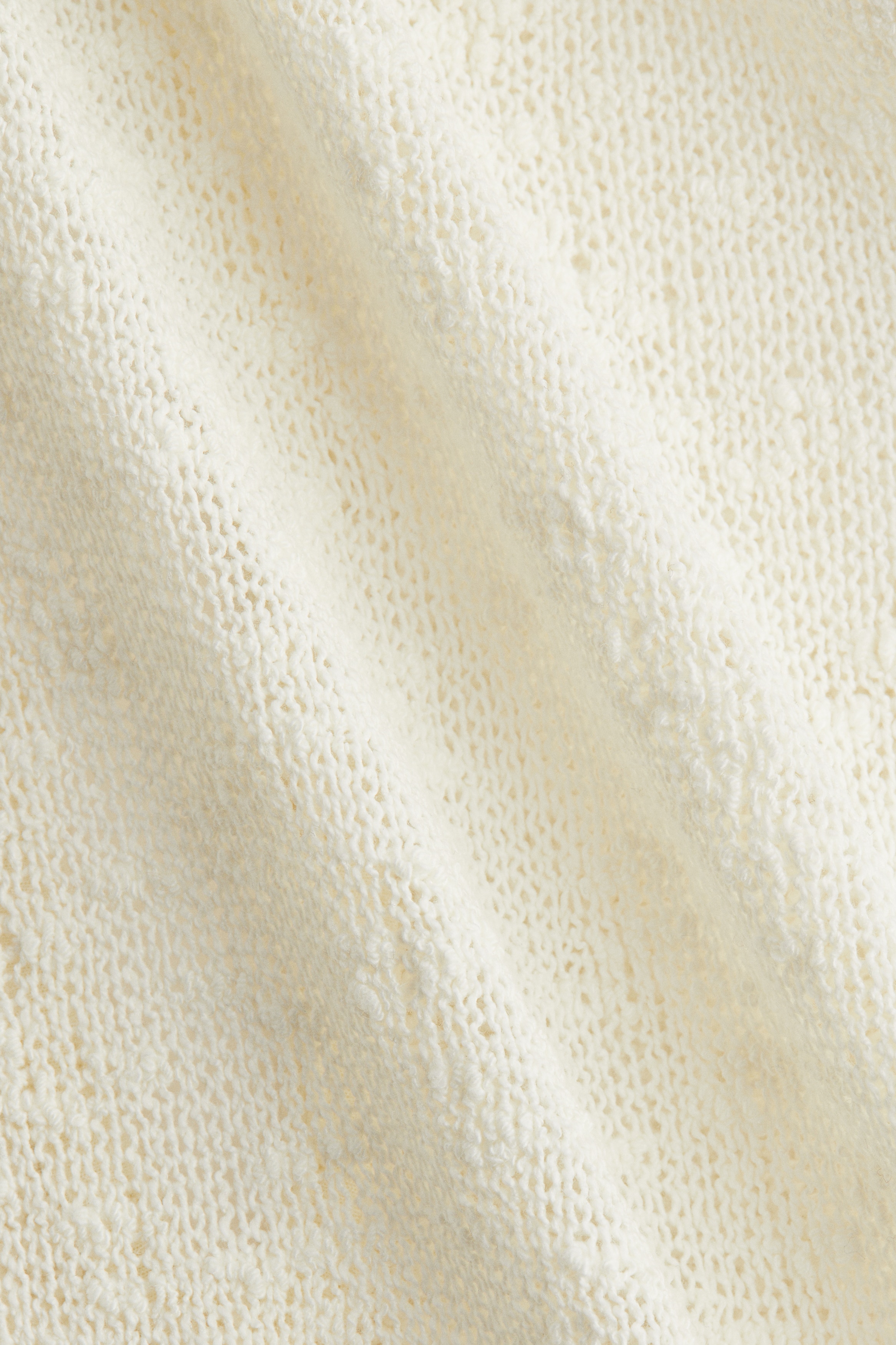 Textured-knit vest top