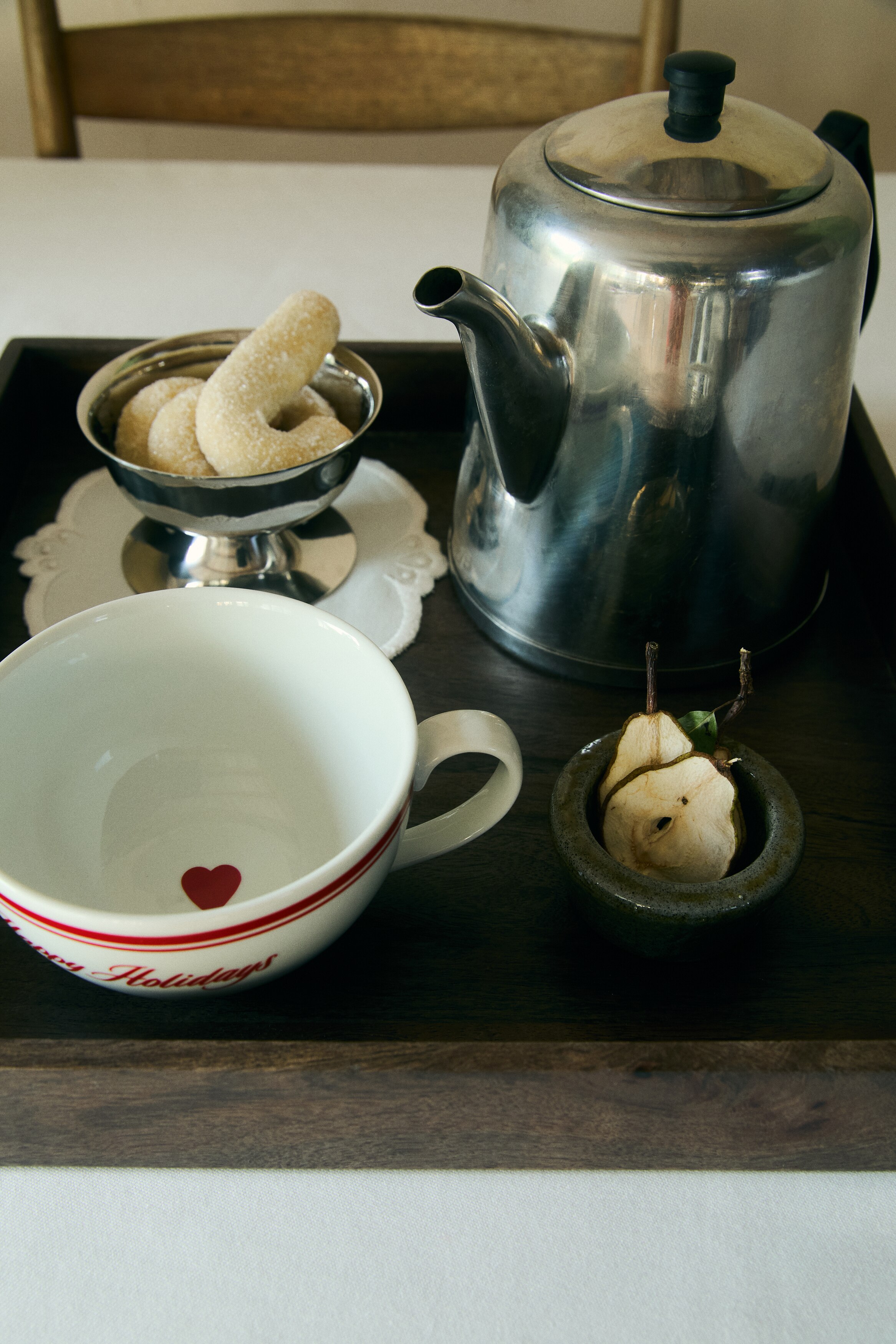 Red/Happy Holidays Porcelain Cup at H&M Home | H&M CA