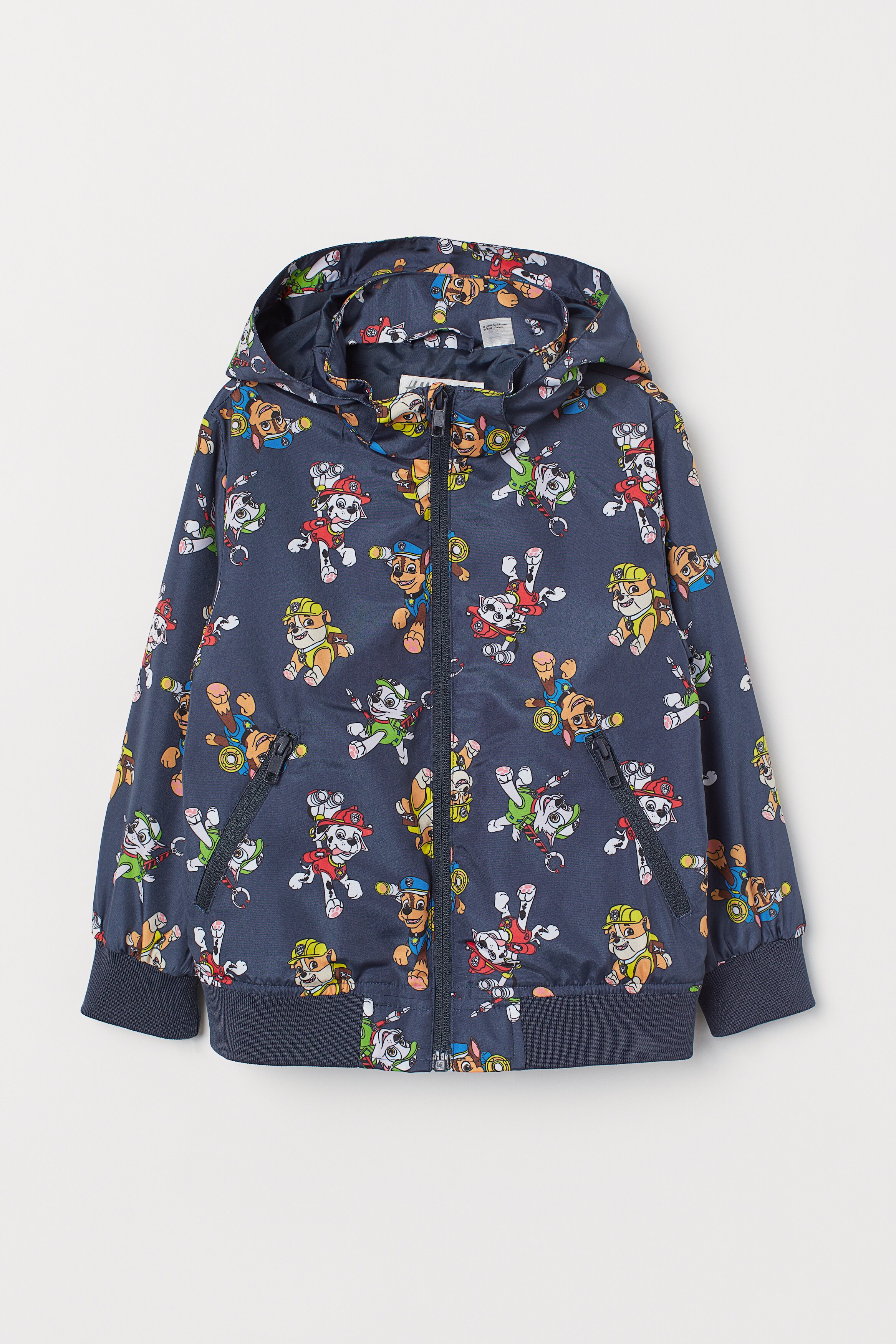 Windjacke mit Kapuze Dunkelblau/Paw Patrol Kids H&M DE