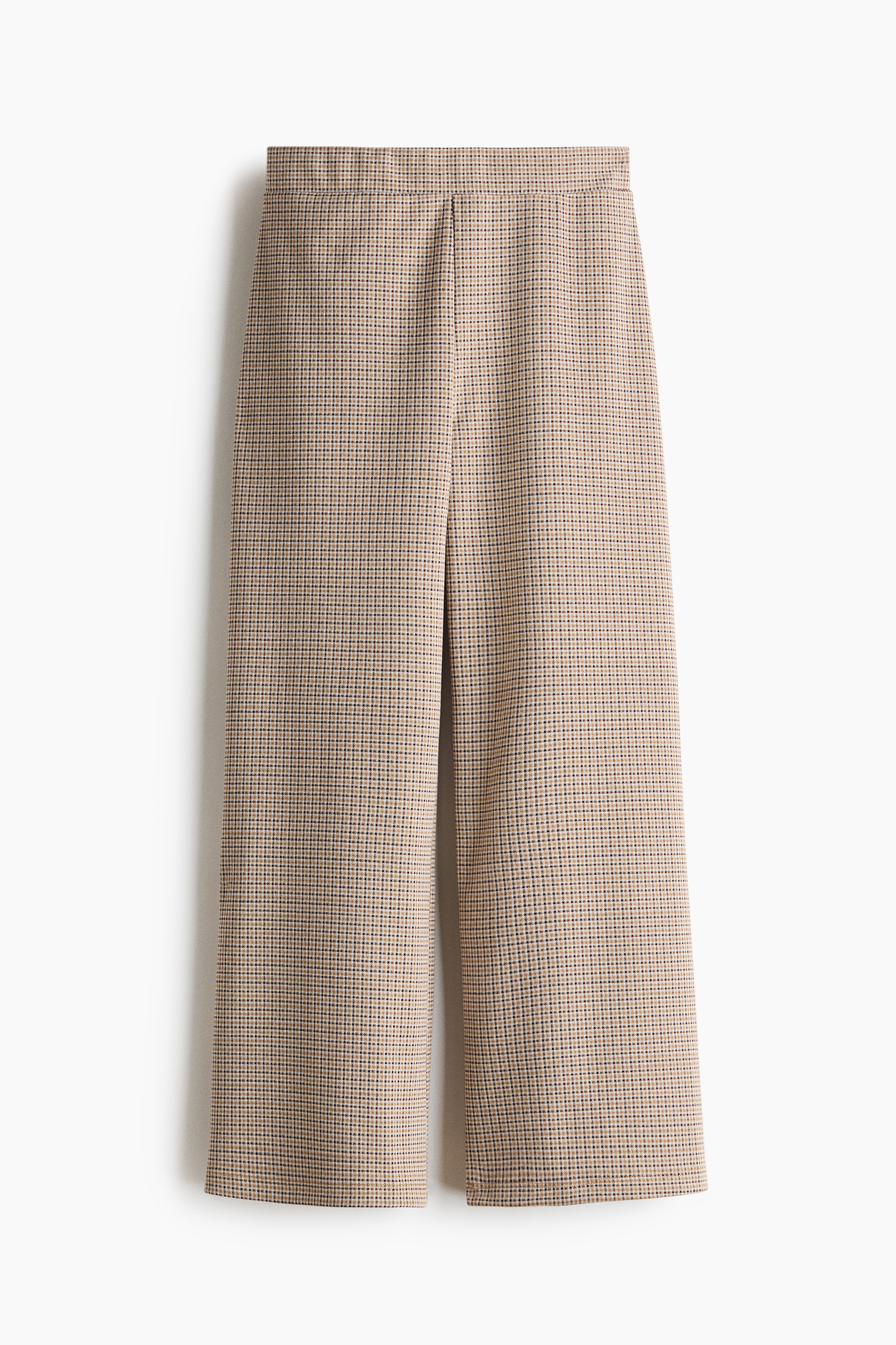 Wide Leg Jacquard Jersey Pants