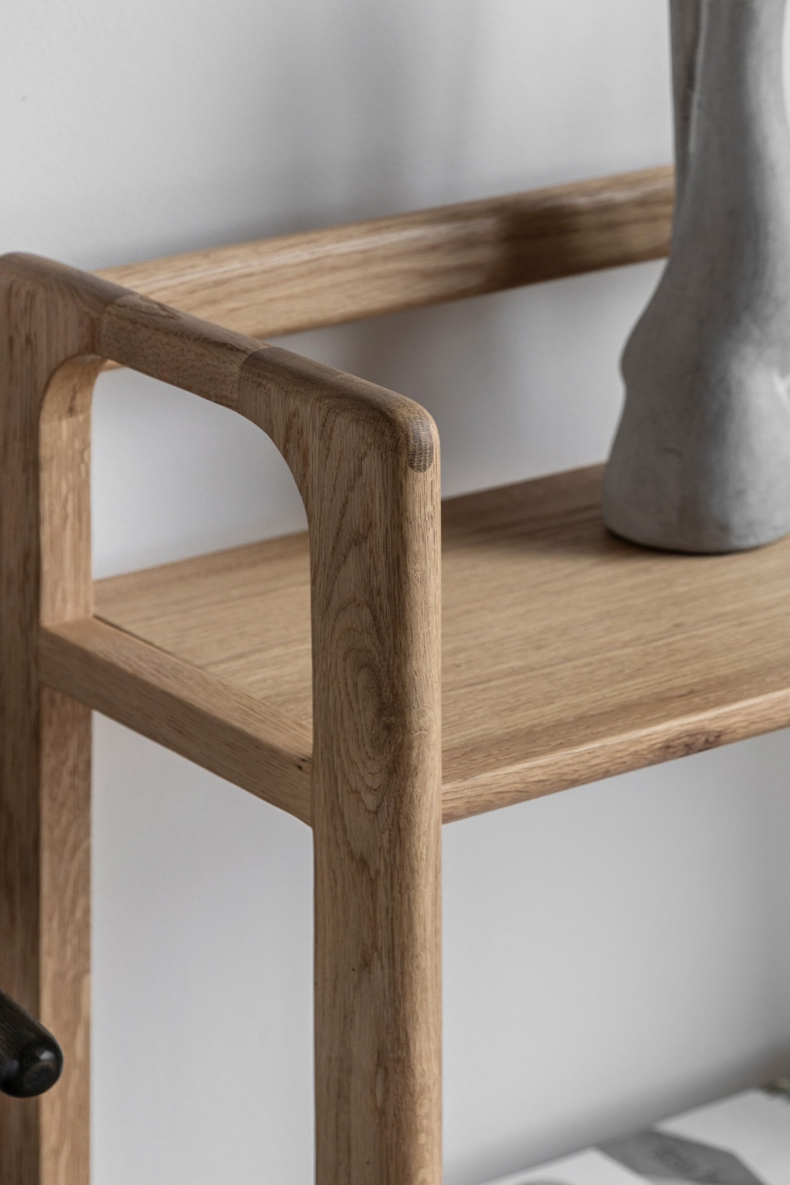 Wooden Display Shelves - Wide - Natural - 3