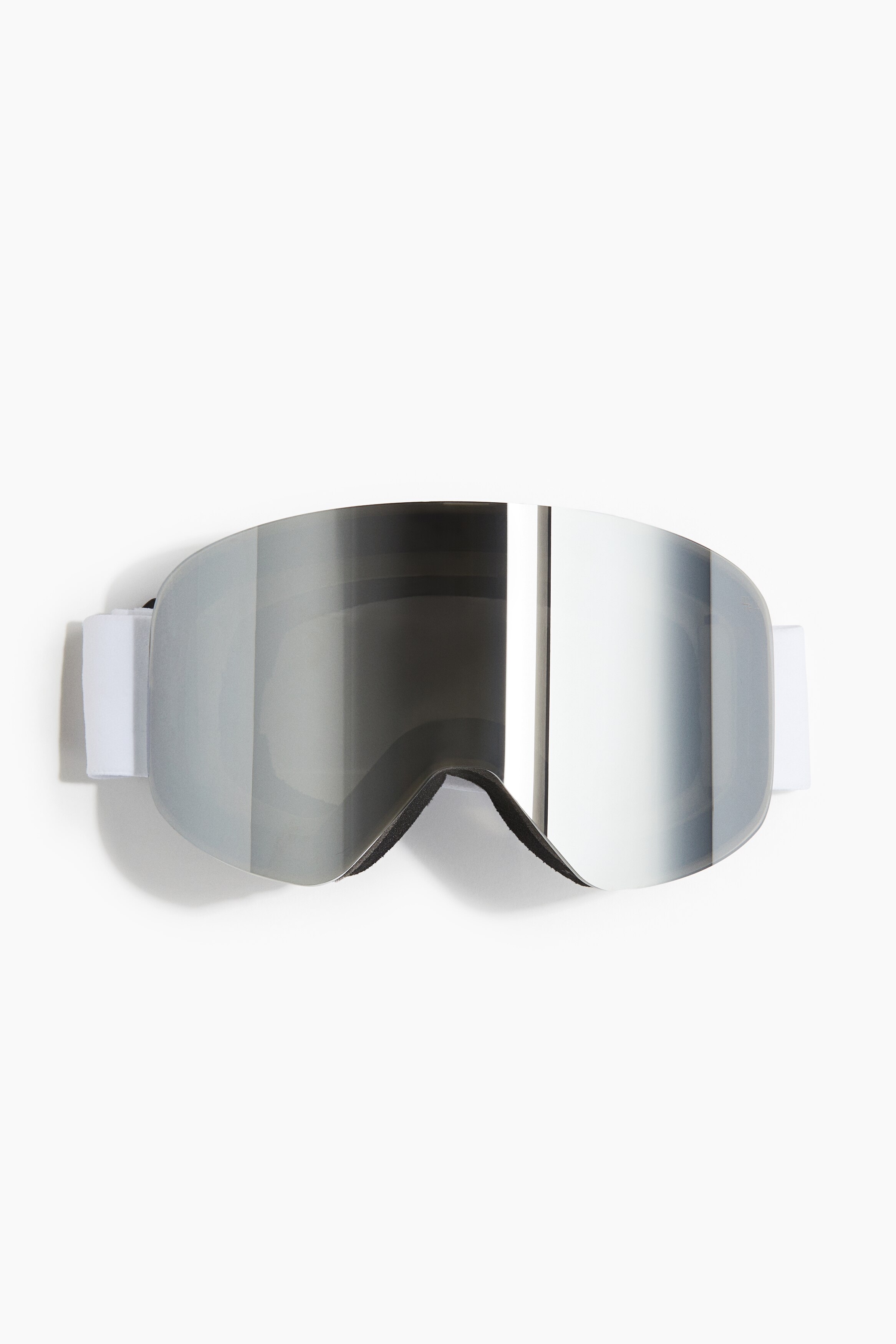 NWT H&M White Mirrored Ski Snow Goggles Unisex SNOWCRAFT HiPER Goggle White/Red – 100% main image 4