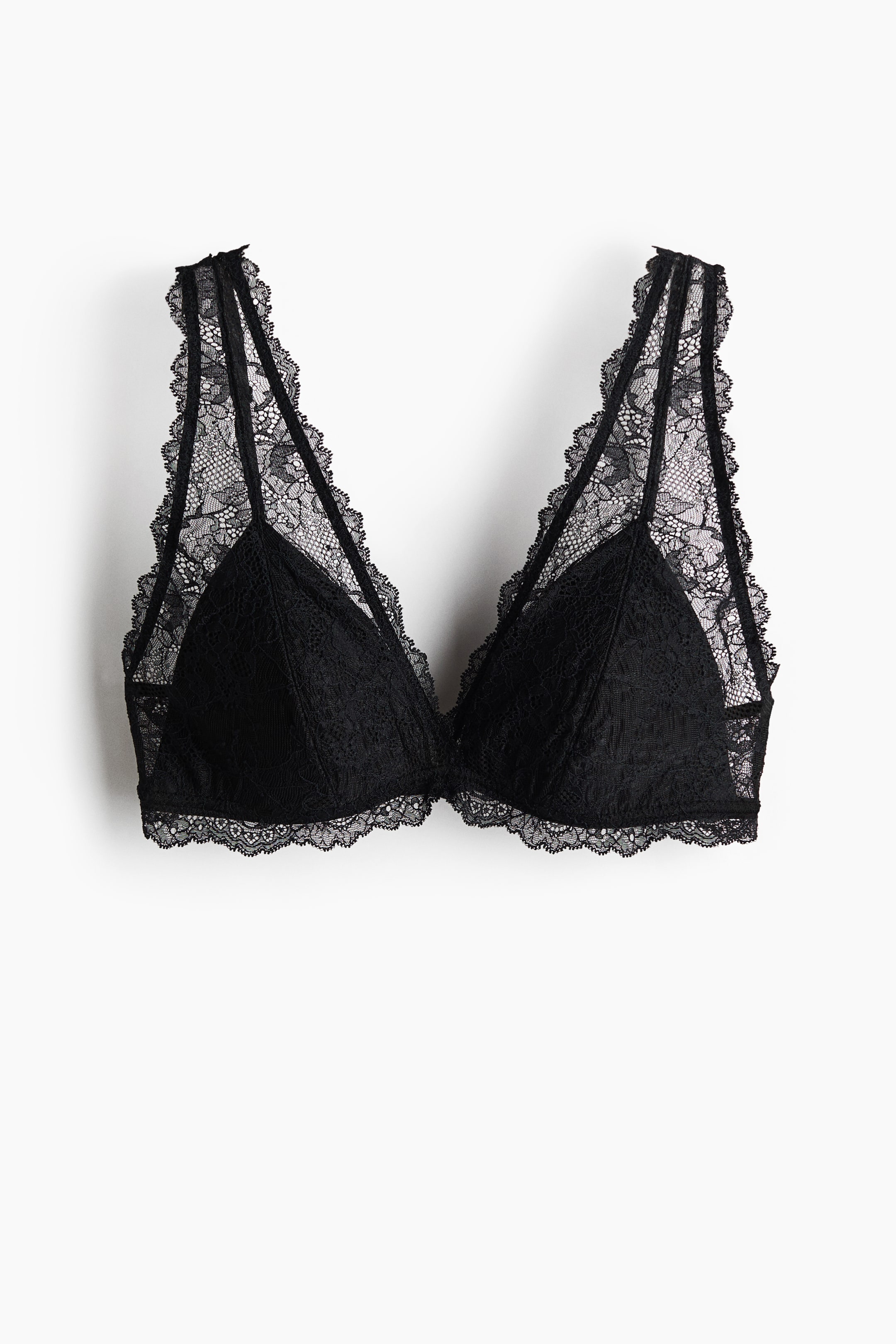 Padded Soft-Cup Lace Bra