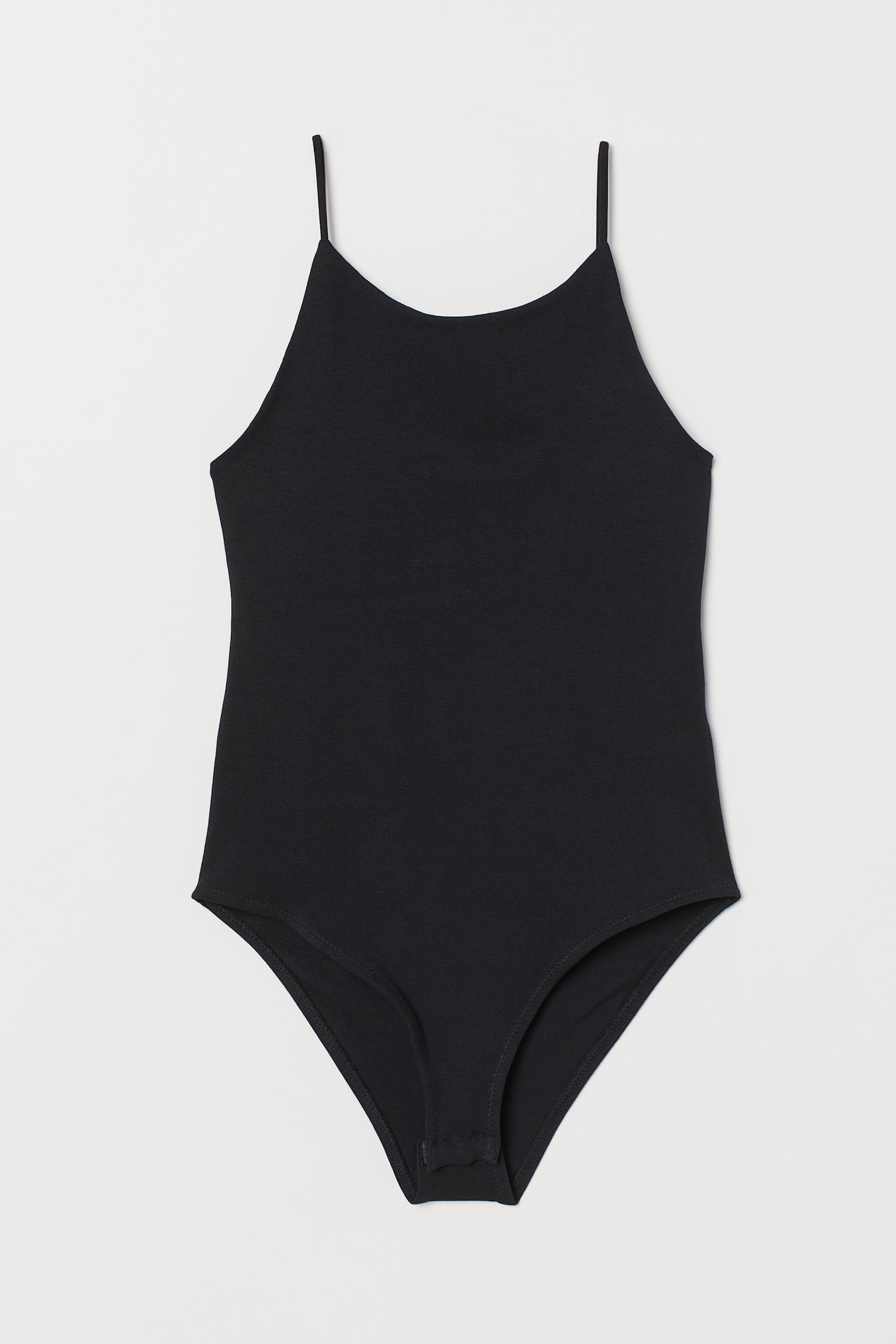 Narrow shoulder strap body - Black - 1