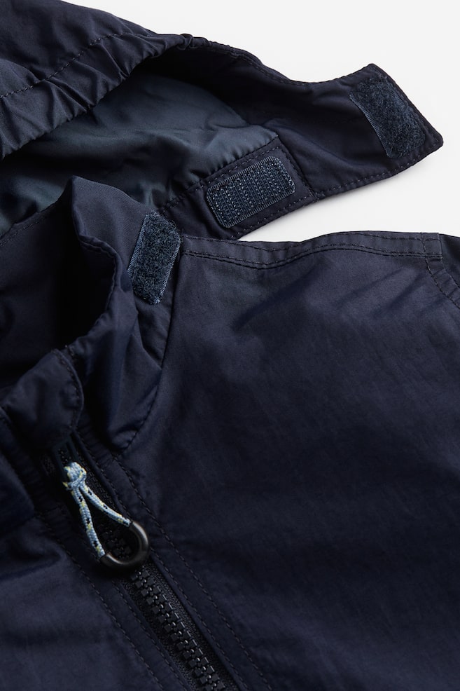 Hooded jacket - Dark blue - 3