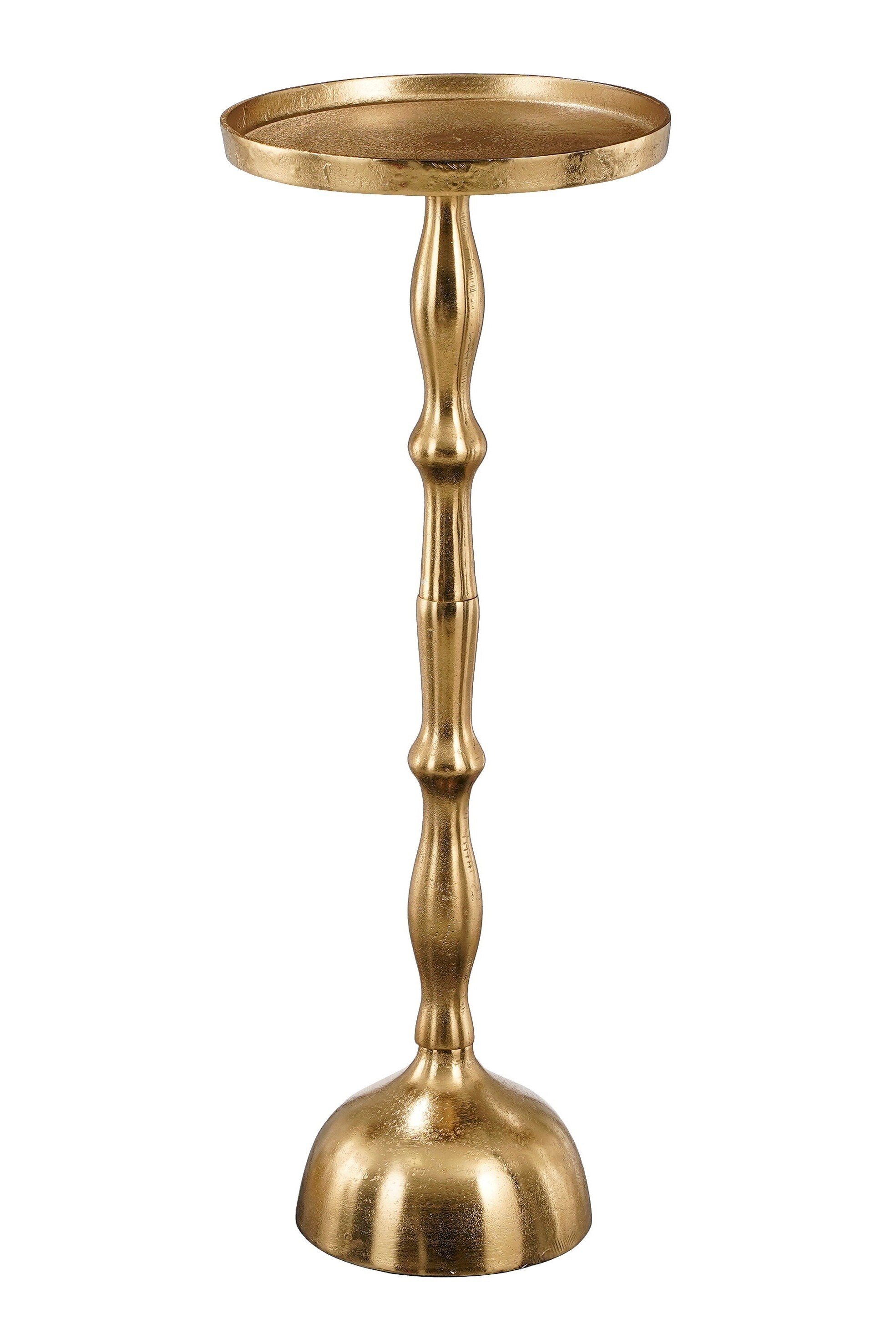 Mica Decorations - Table D'appoint En Métal Recyclé - Doré