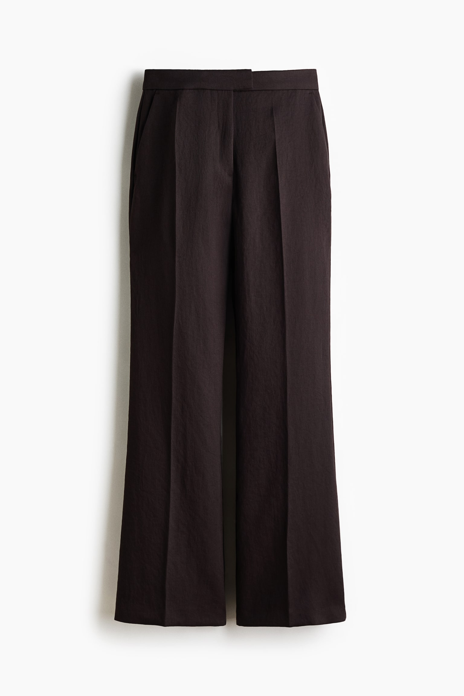 Pantaloni sartoriali svasati - Marrone scuro/Beige chiaro/Verde kaki/Nero - 1