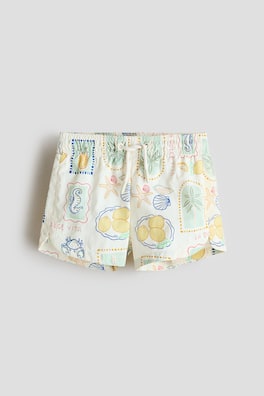 Mönstrade badshorts