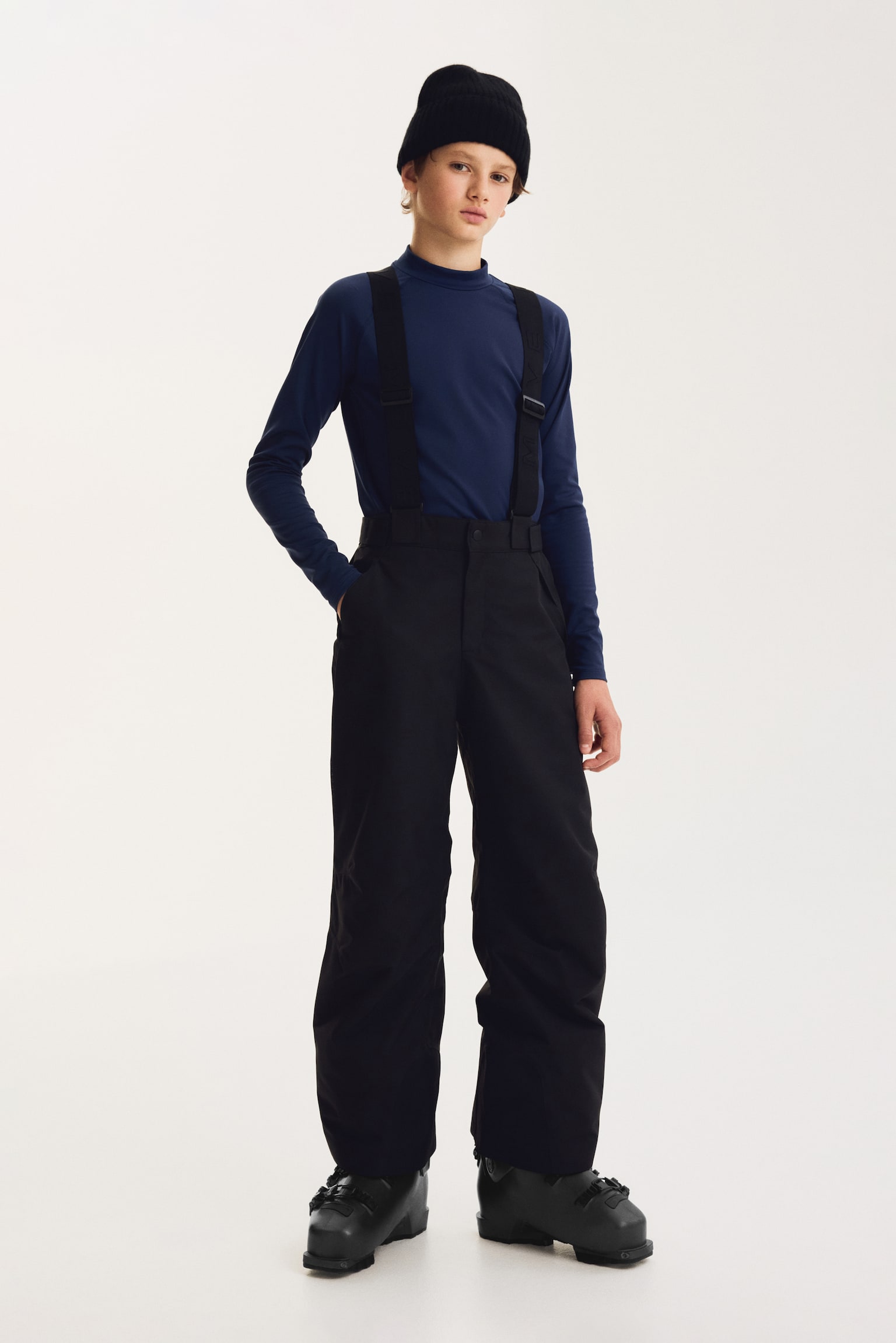 Детские брюки H&M Move Ski with StormMove™, цвет: Чёрный — фото 4