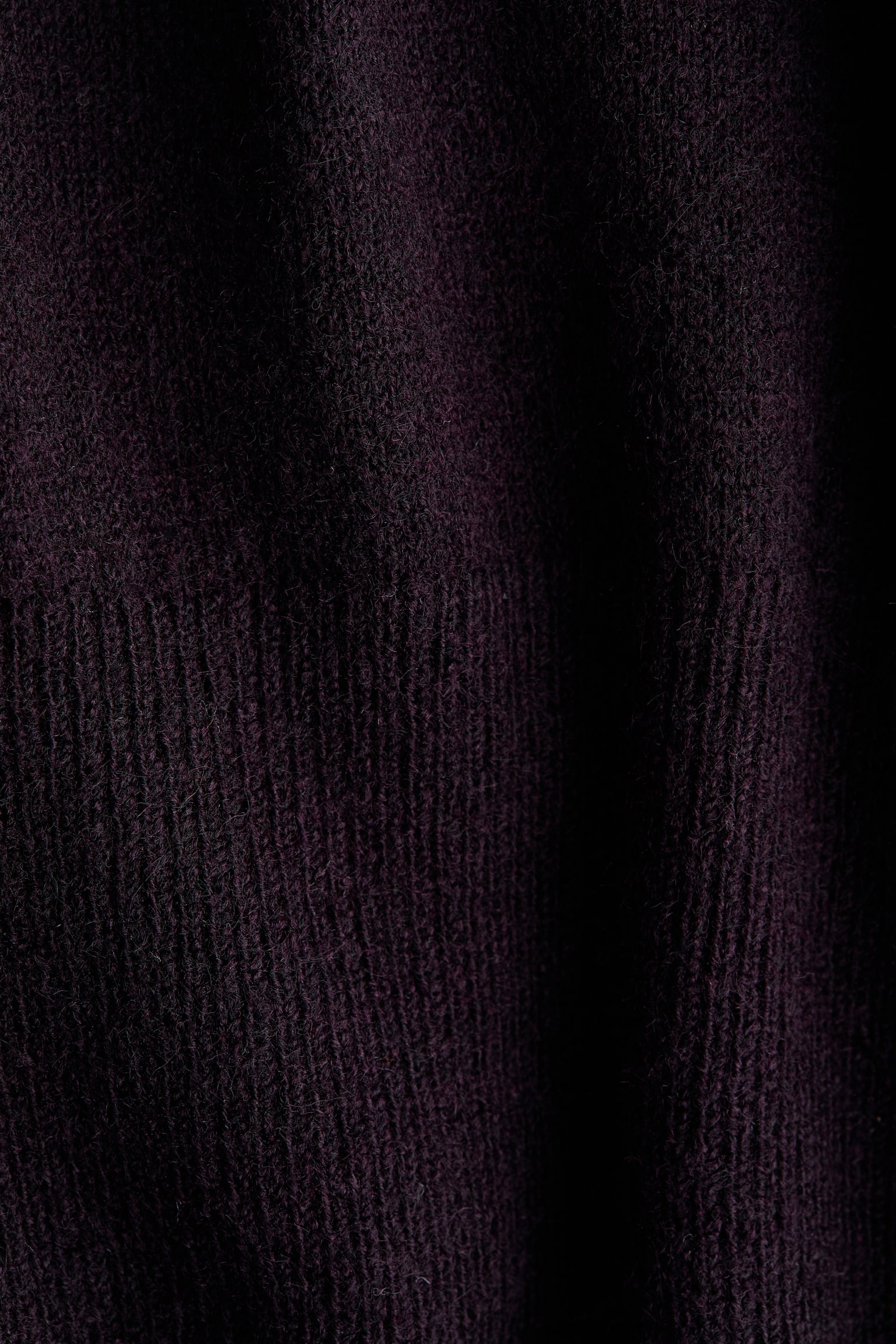 Женский свитер H&M Knit, цвет: Тёмный фиолетовый — фото 6