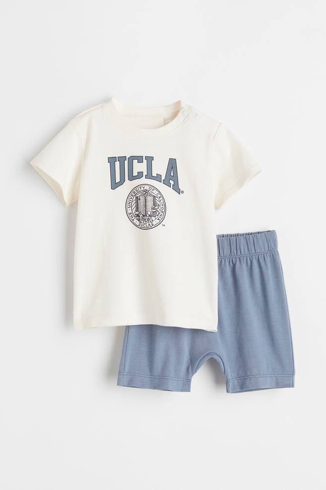 Printed pyjamas - Cream/UCLA