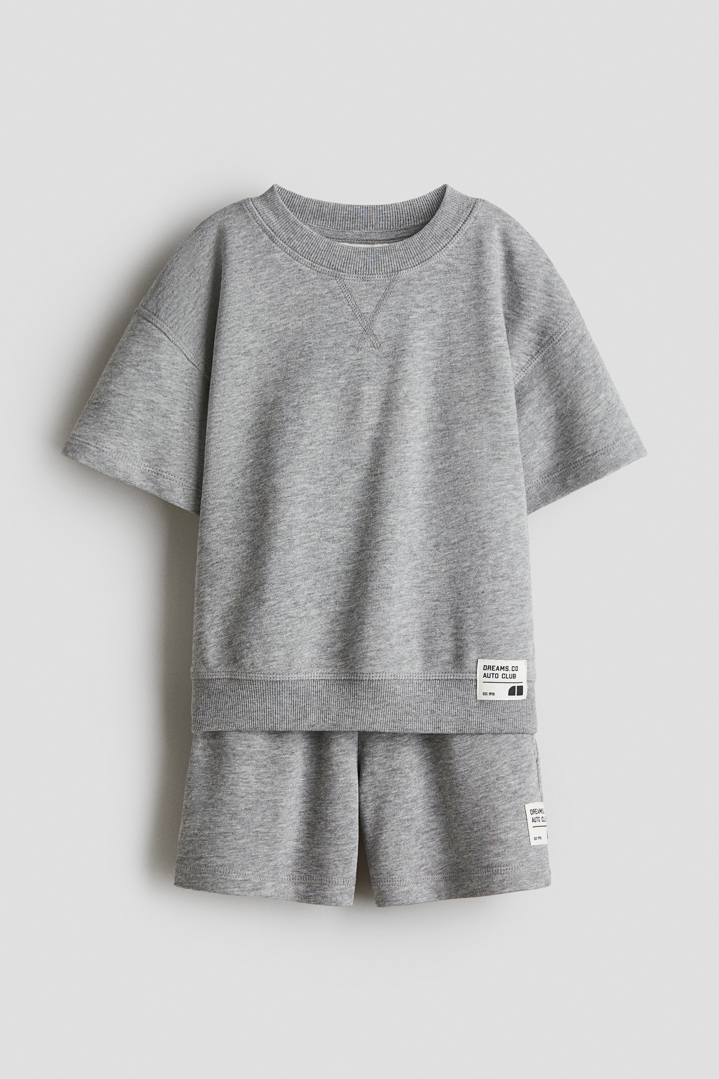 メル S PRINT SWEAT2 TOYS gray 2-Piece Printed Sweatsuit - Dark gray/Toy Story - Kids | H&M US