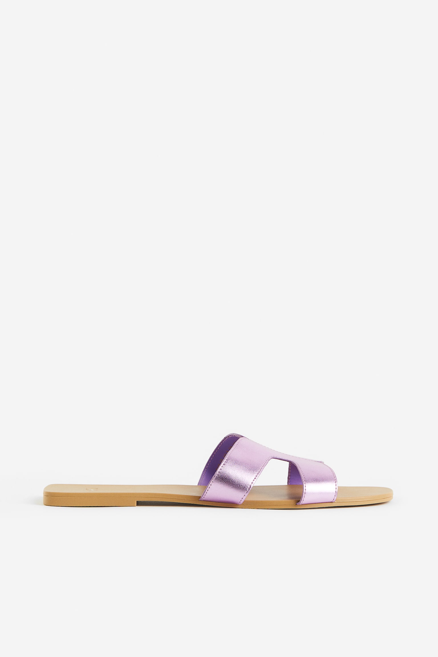 Slides - Purple/Light beige - 1