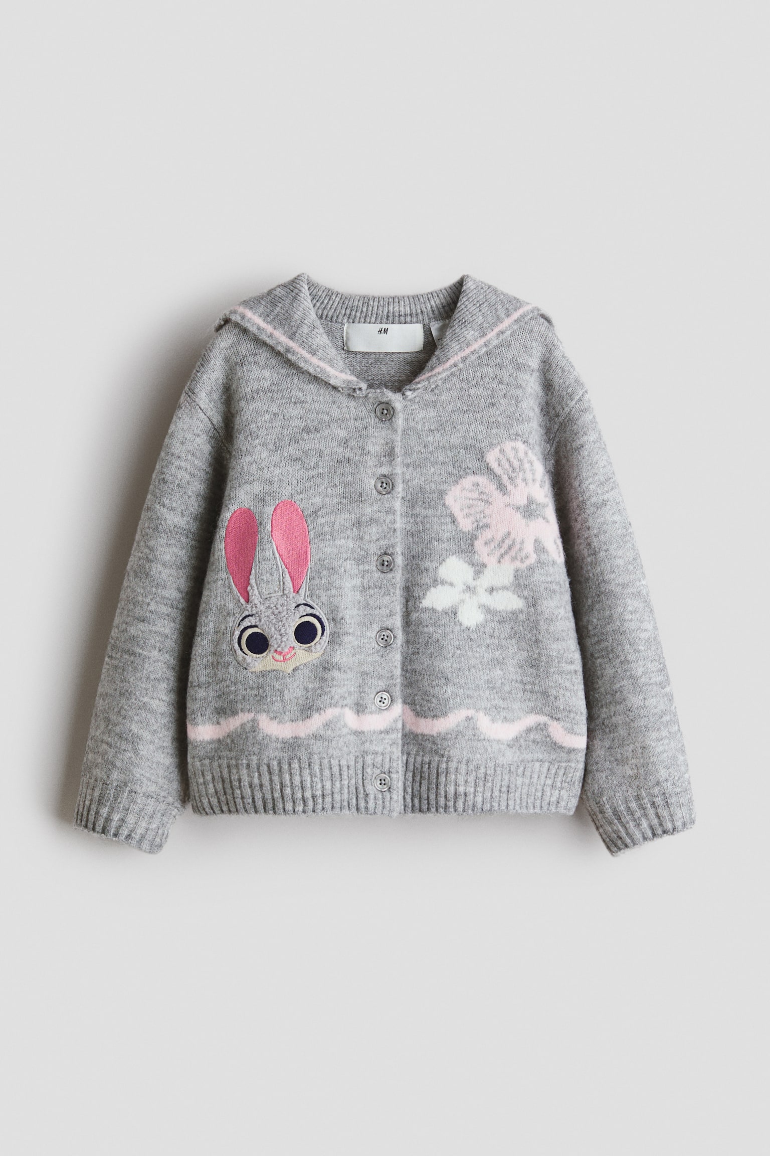 ディテールカーディガン - ライトグレー／ズートピア - 2