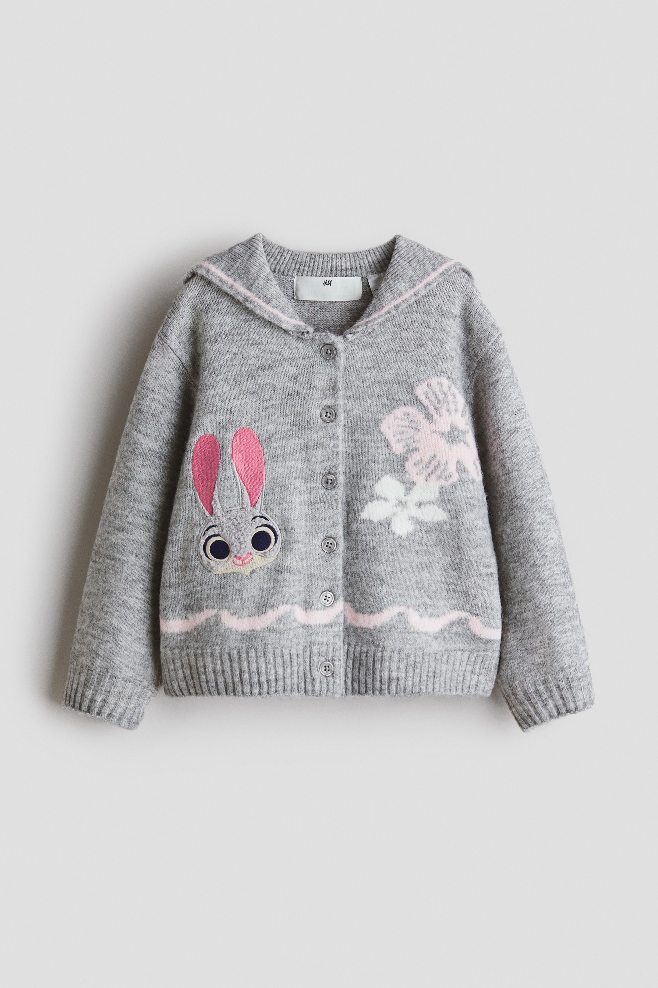 拡大画像を表示: ディテールカーディガン - ライトグレー／ズートピア - Kids | H&M JP 4