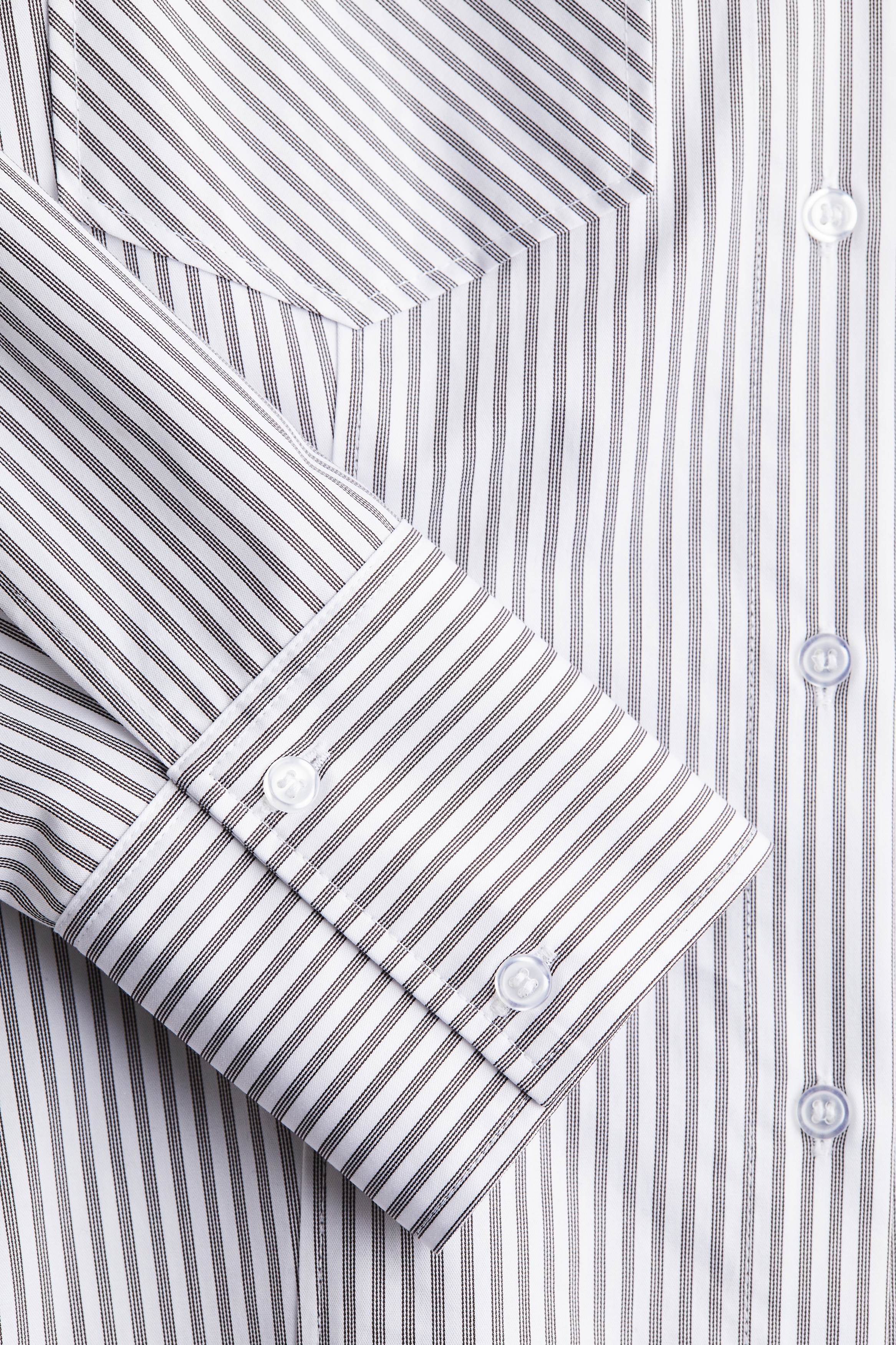 Fitted poplin shirt