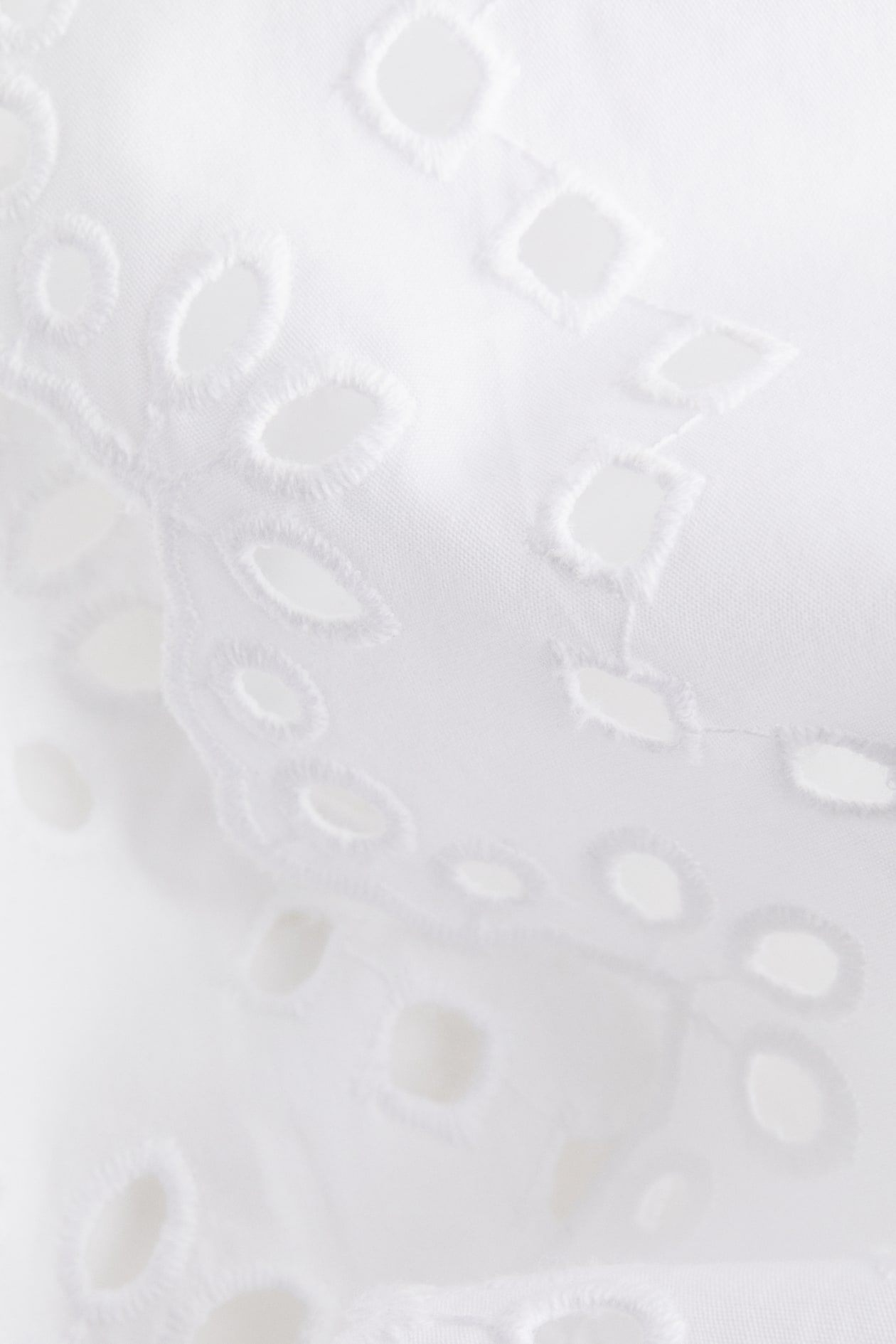 Eyelet-Embroidered Cotton Blouse - image 2