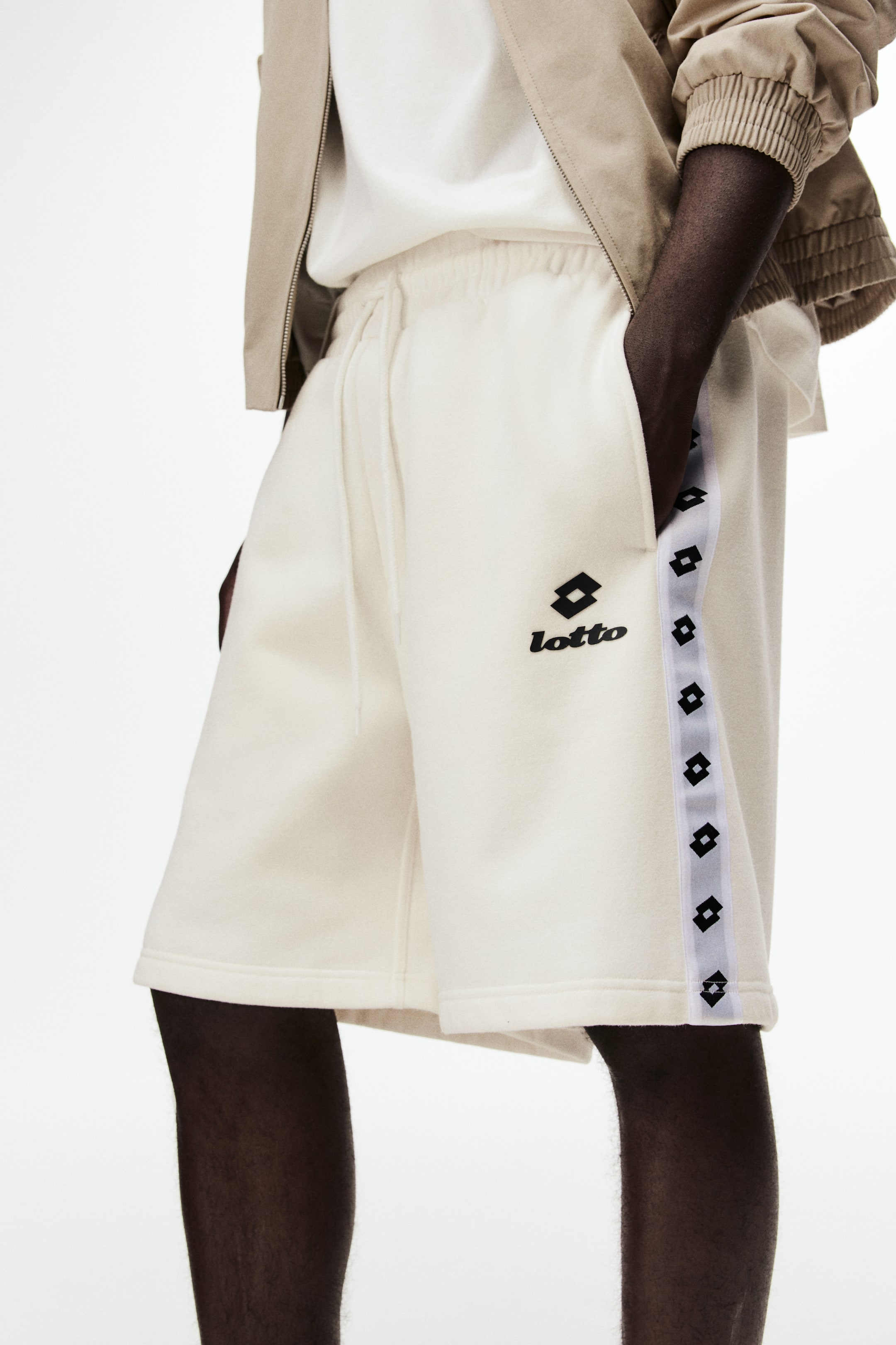 Short classique en molleton