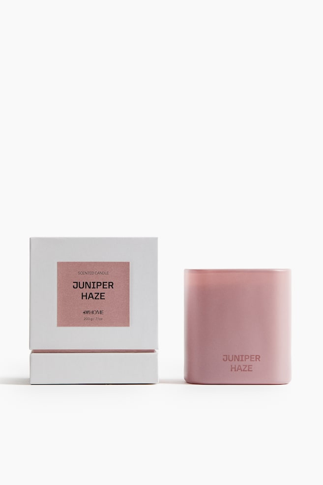 Duftlys i glassbeholder - Juniper Haze/Golden Saffron - 1