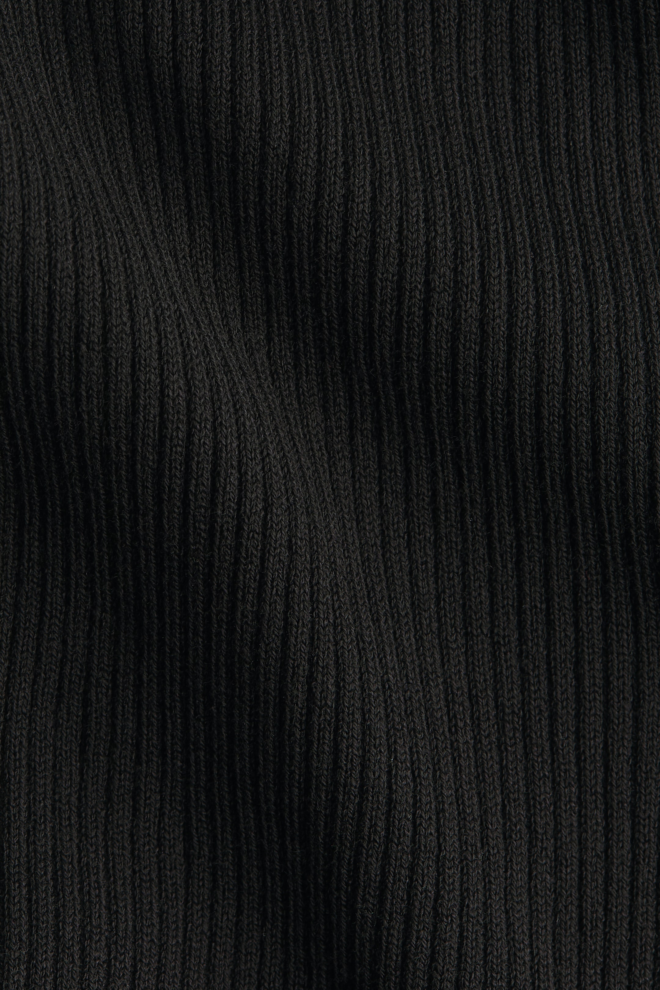 View larger image: MAMA Rib-knit turtleneck dress - Black - Ladies | H&M IE 6