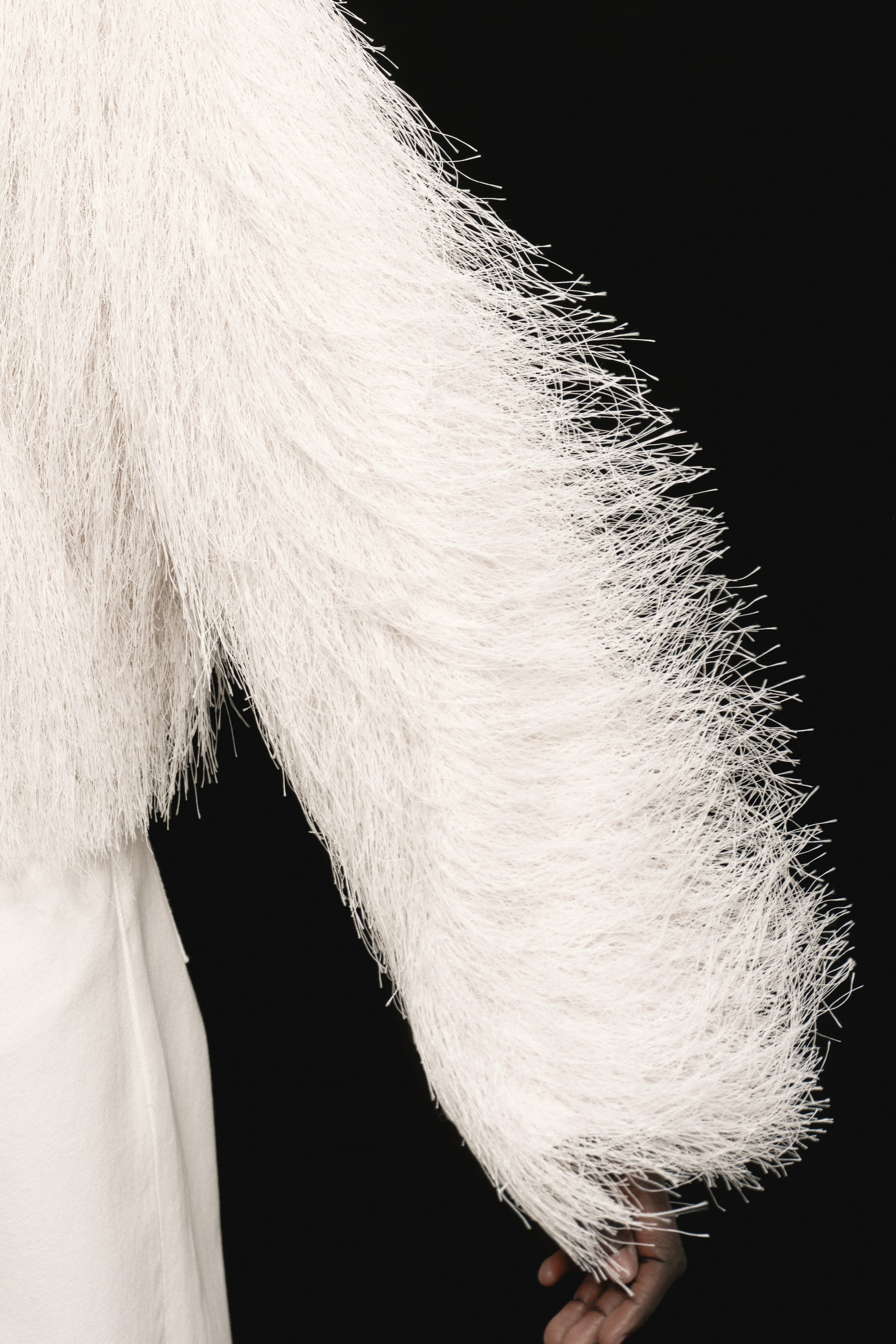 Büyük resmi görüntüle: Püsküllü Ceket - Krem - KADIN | H&M TR 3