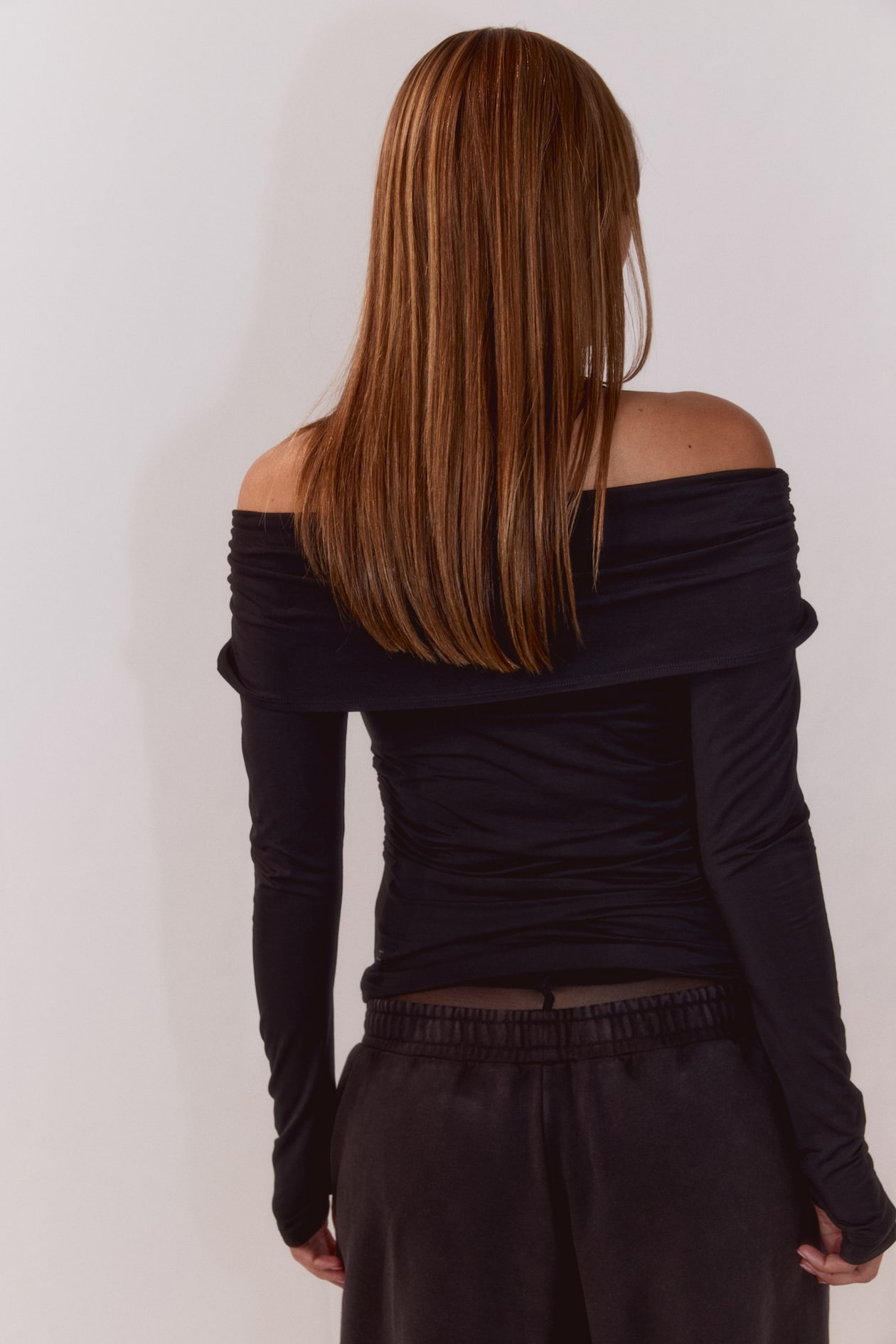 Off-the-Shoulder Sports Top - image 3