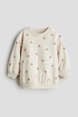 Sweatshirt i bomull